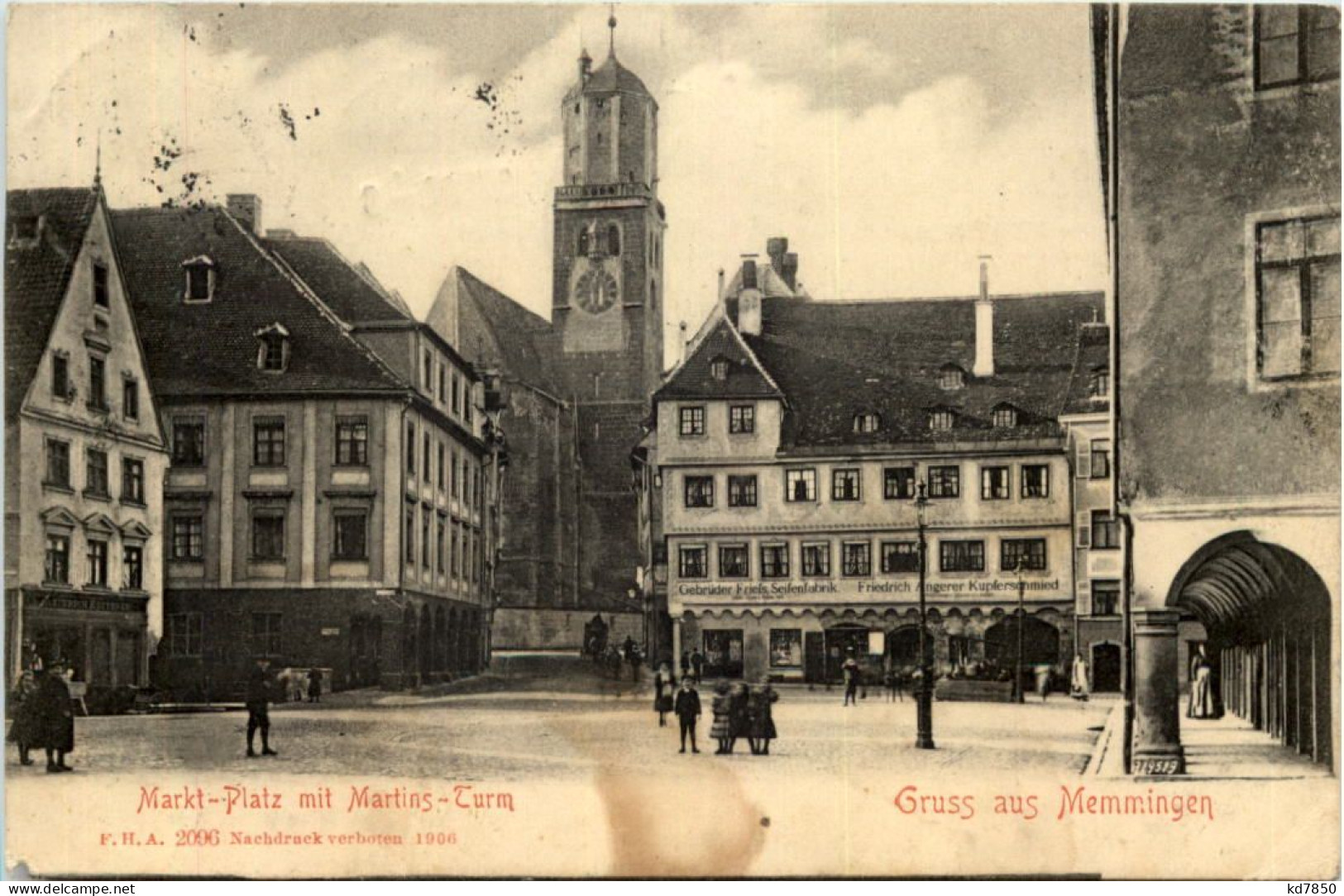 Gruss Aus Memmingen - Marktplatz - Memmingen