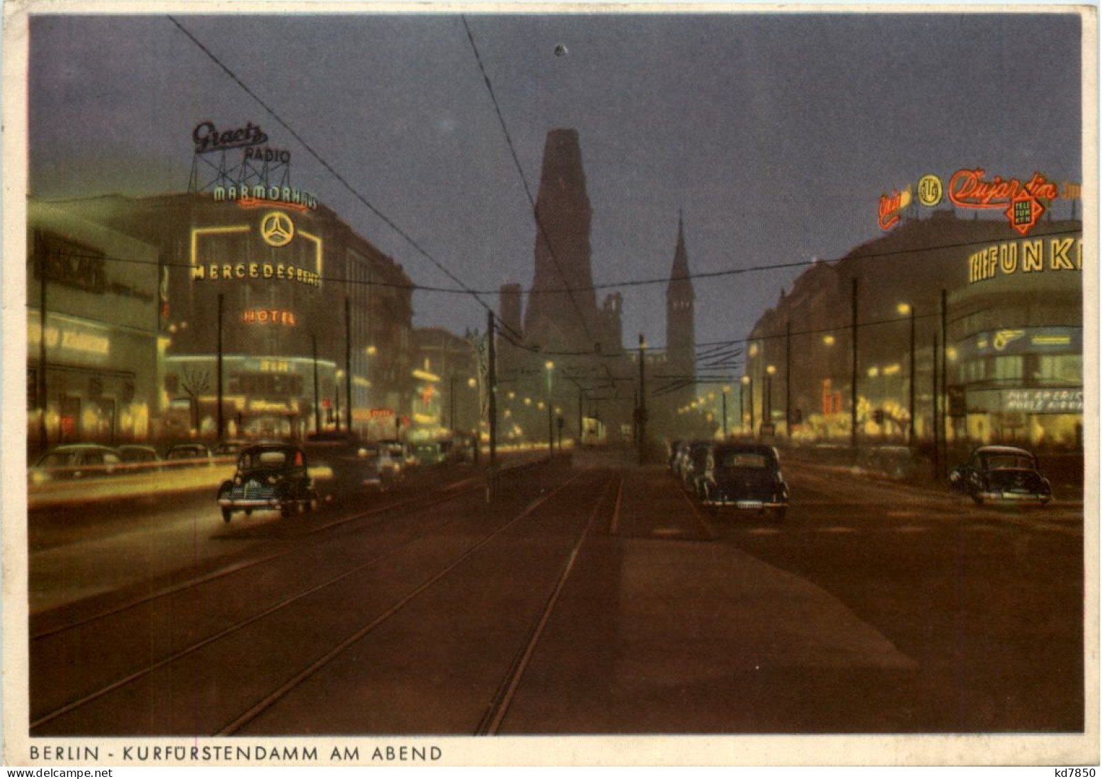 Berlin, Kurfürstendamm Am Abend - Otros & Sin Clasificación