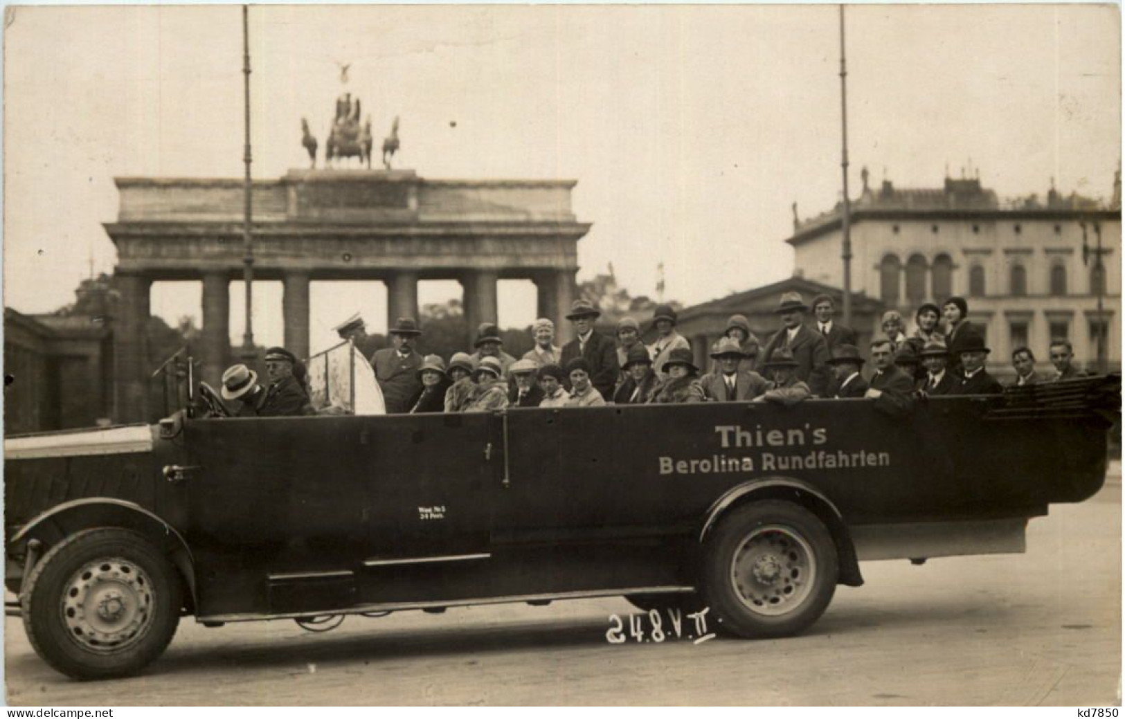 Berlin, Thiens Berolina-Rundfahrten - Sonstige & Ohne Zuordnung