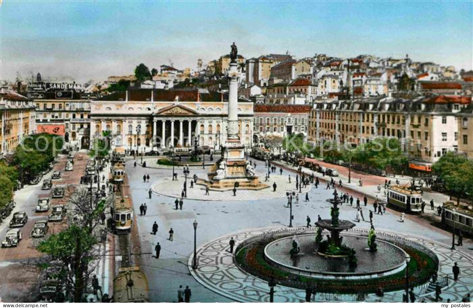 72840979 Lisboa Rossio Portugal - Andere & Zonder Classificatie