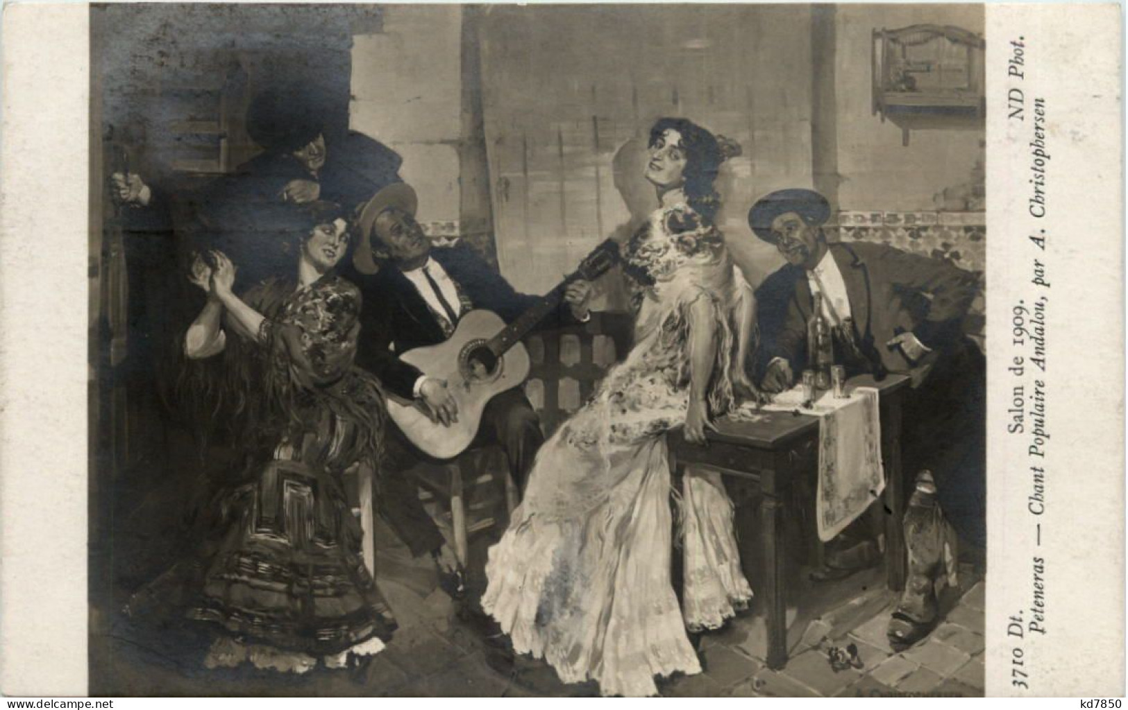 Salon De Paris 1909 - A. Christophersen - Otros & Sin Clasificación