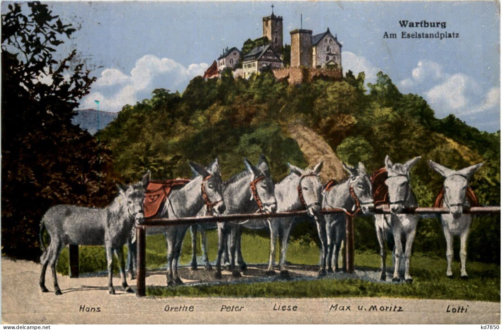 Wartburg, Am Eselstandplatz, Eisenach - Eisenach