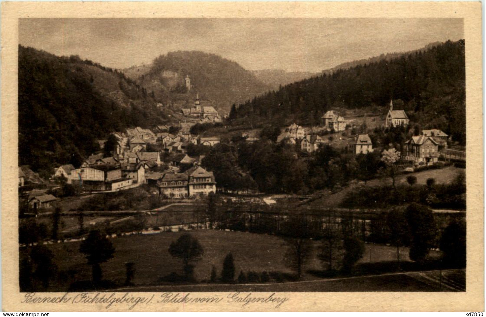 Berneck I. Fichtelgebirge, Blick Vom Galgenberg - Bayreuth