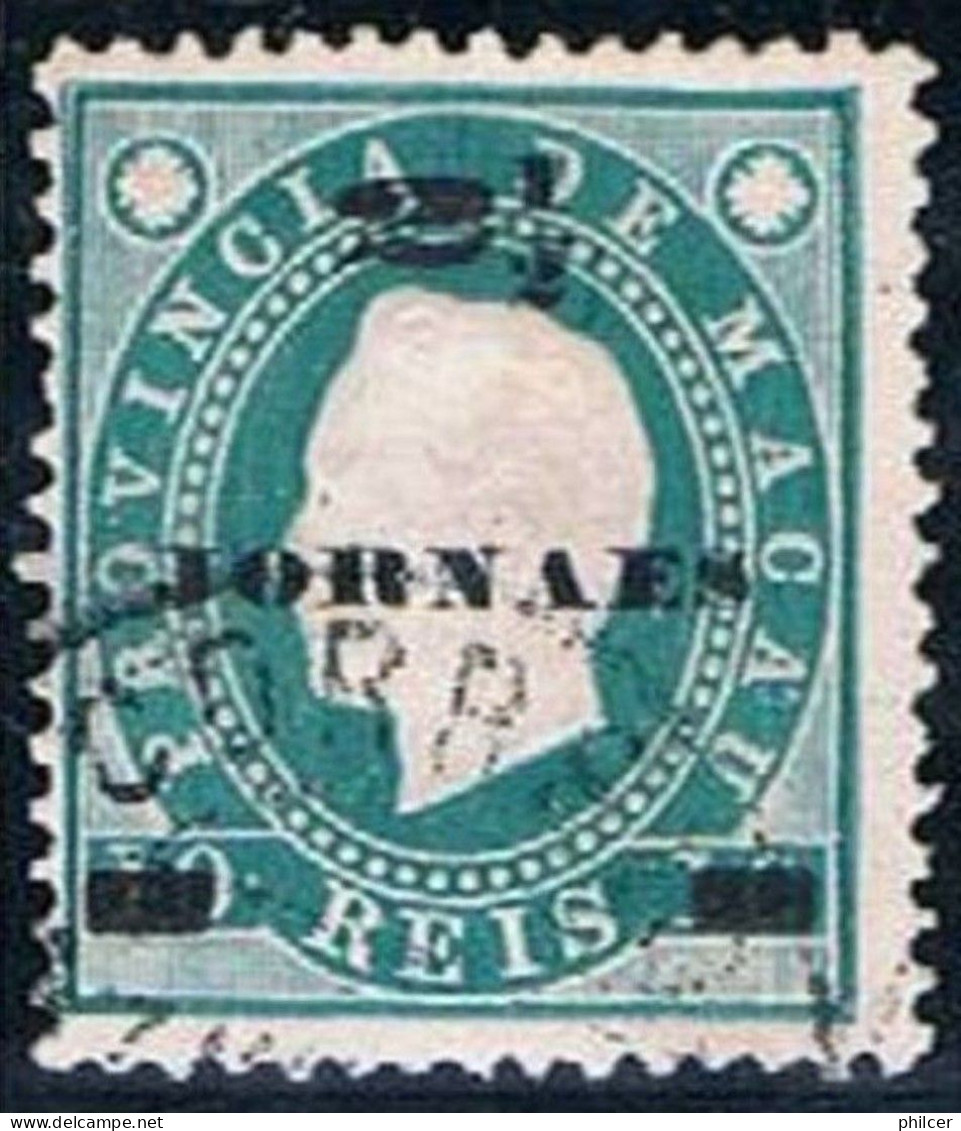 Macau, 1892/3, # 42 Dent. 12 1/2, Used - Oblitérés