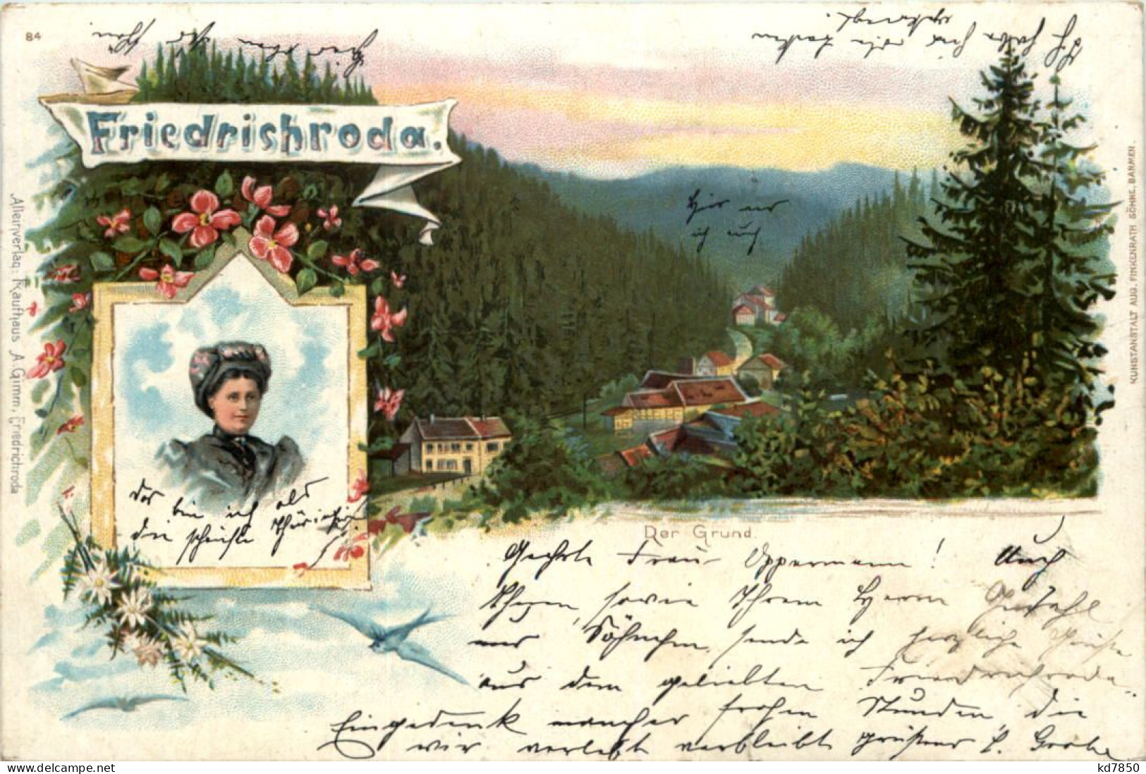 Friedrichroda - Litho - Friedrichroda