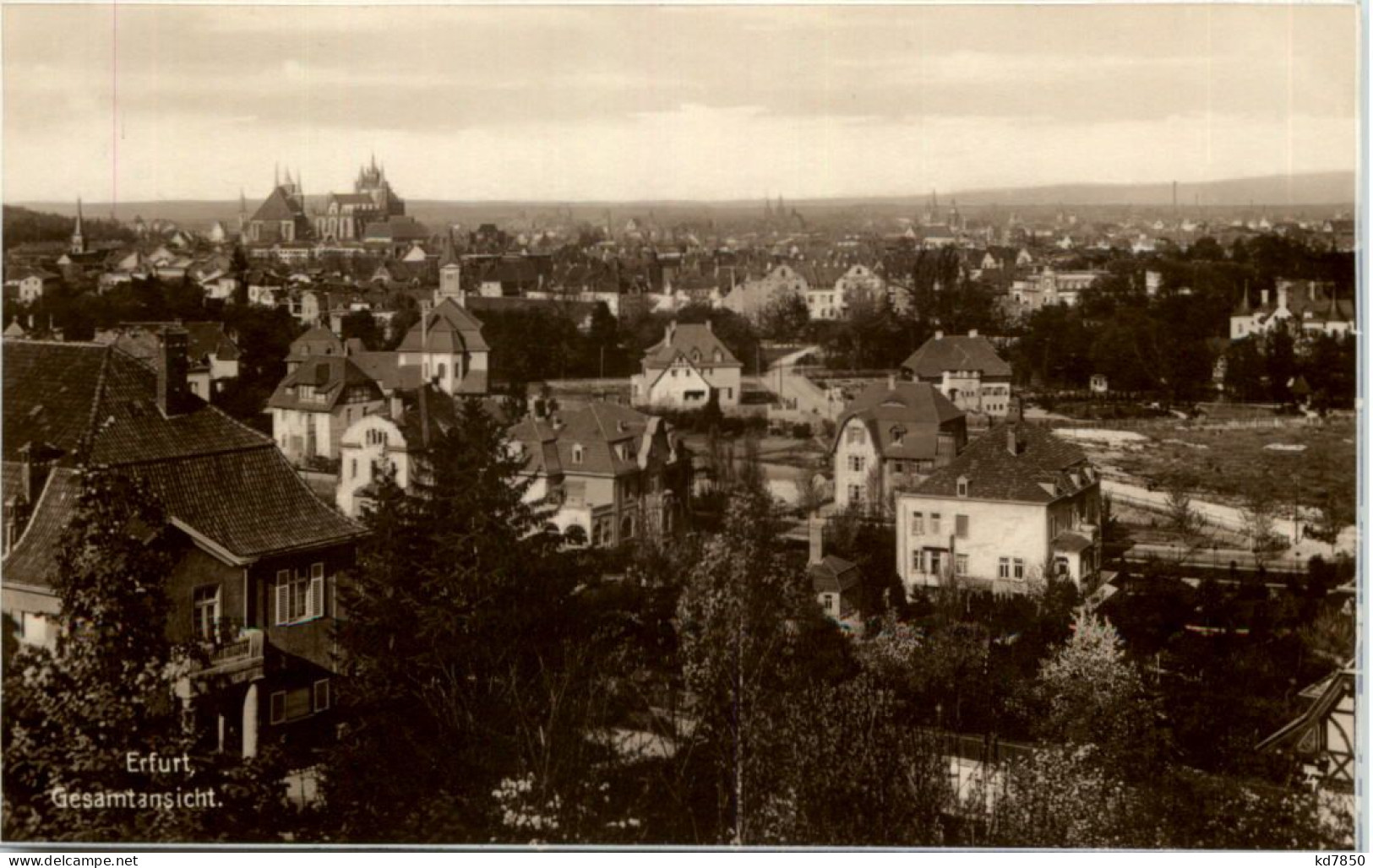 Erfurt, Gesamtansicht - Erfurt