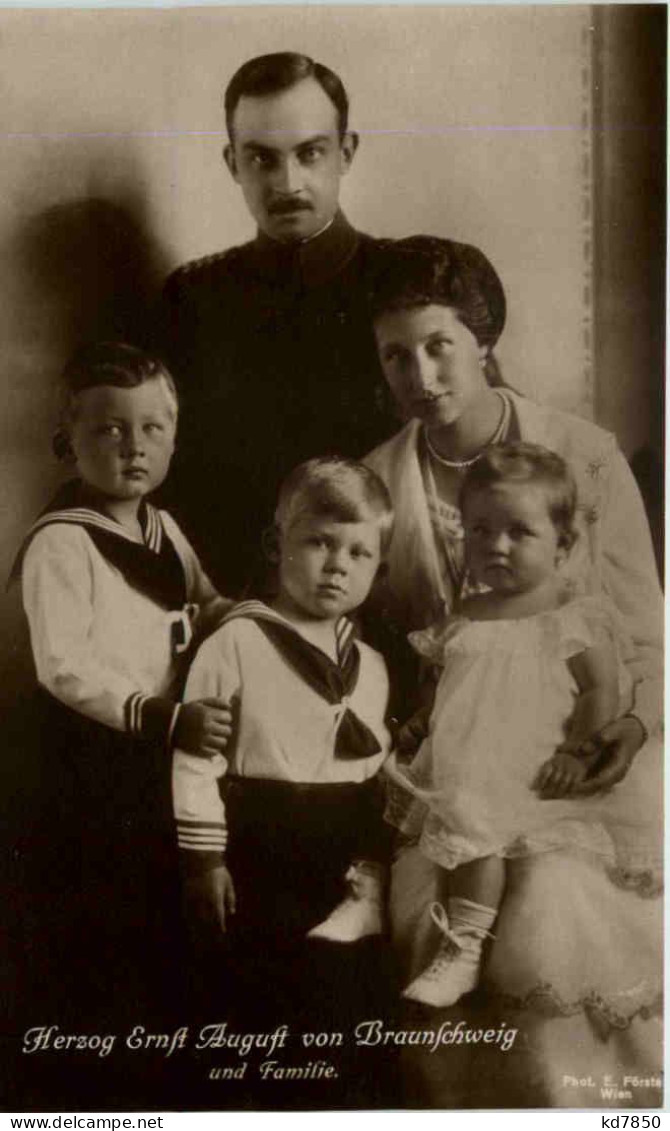Herzog Ernst August Von Braunschweig - Royal Families