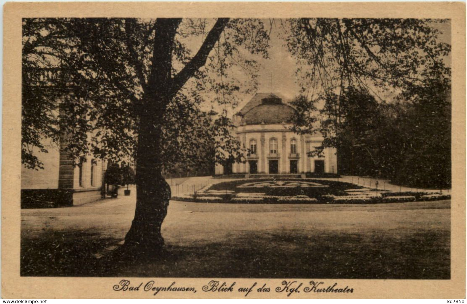 Bad Oeynhausen, Blick Auf Das Kgl. Kurtheater - Bad Oeynhausen