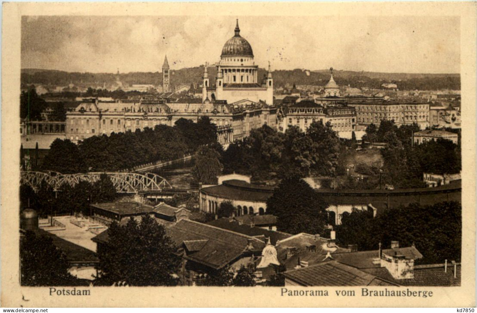 Potsdam, Panorama Vom Braunhausberg - Potsdam