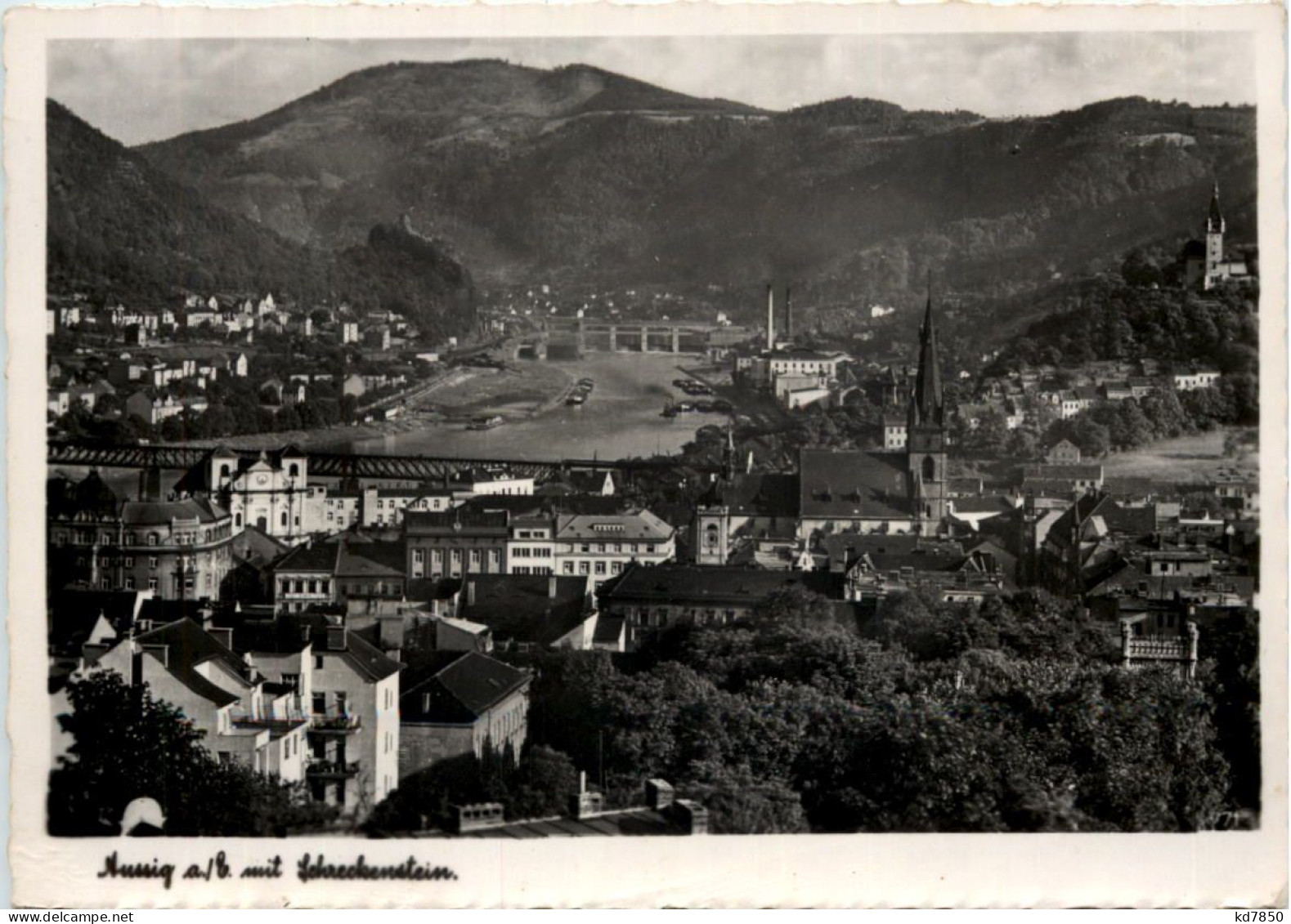 Aussig - Schreckenstein - Böhmen Und Mähren