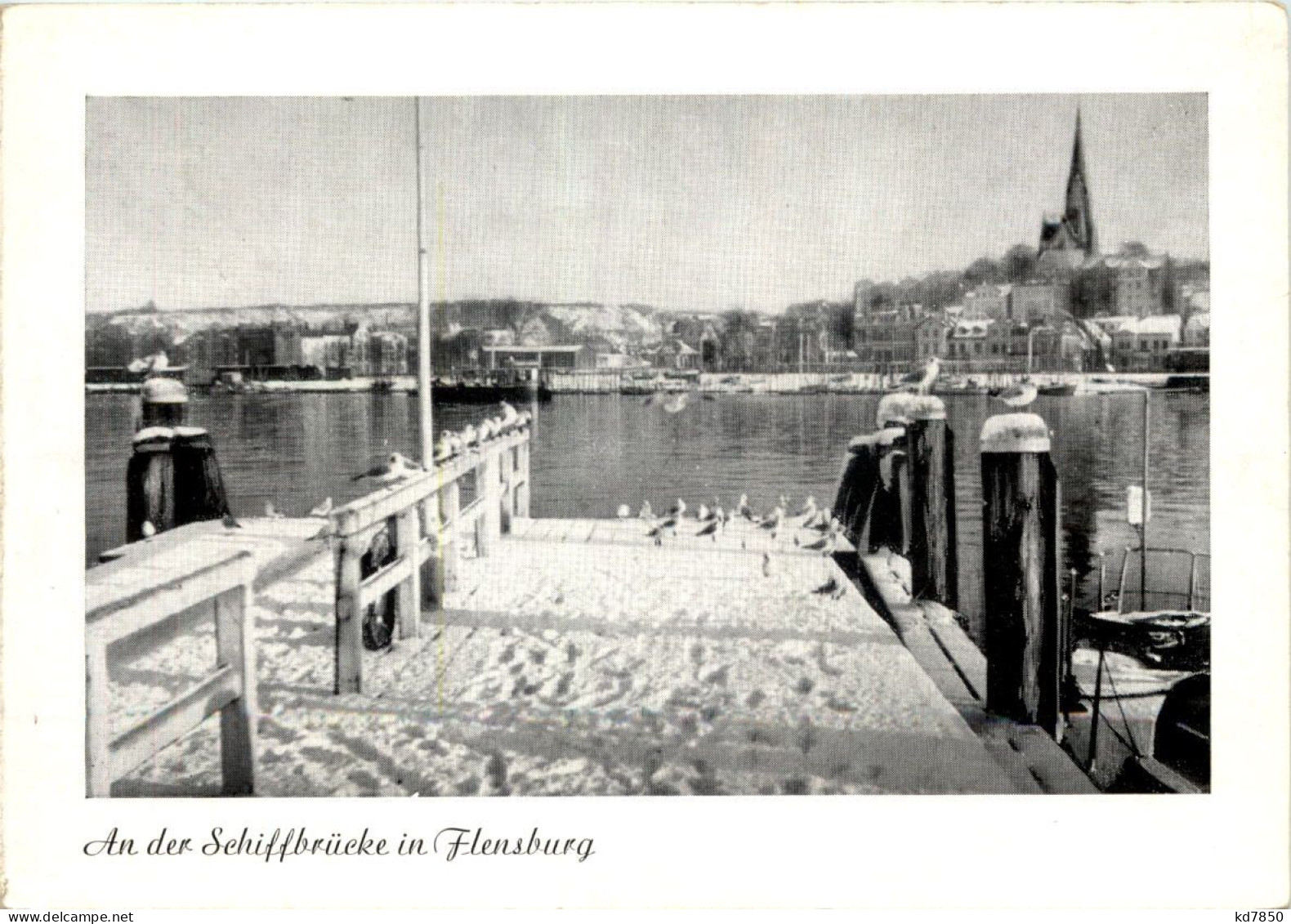 An Der Schiffsbrücke In Flensburg - Flensburg