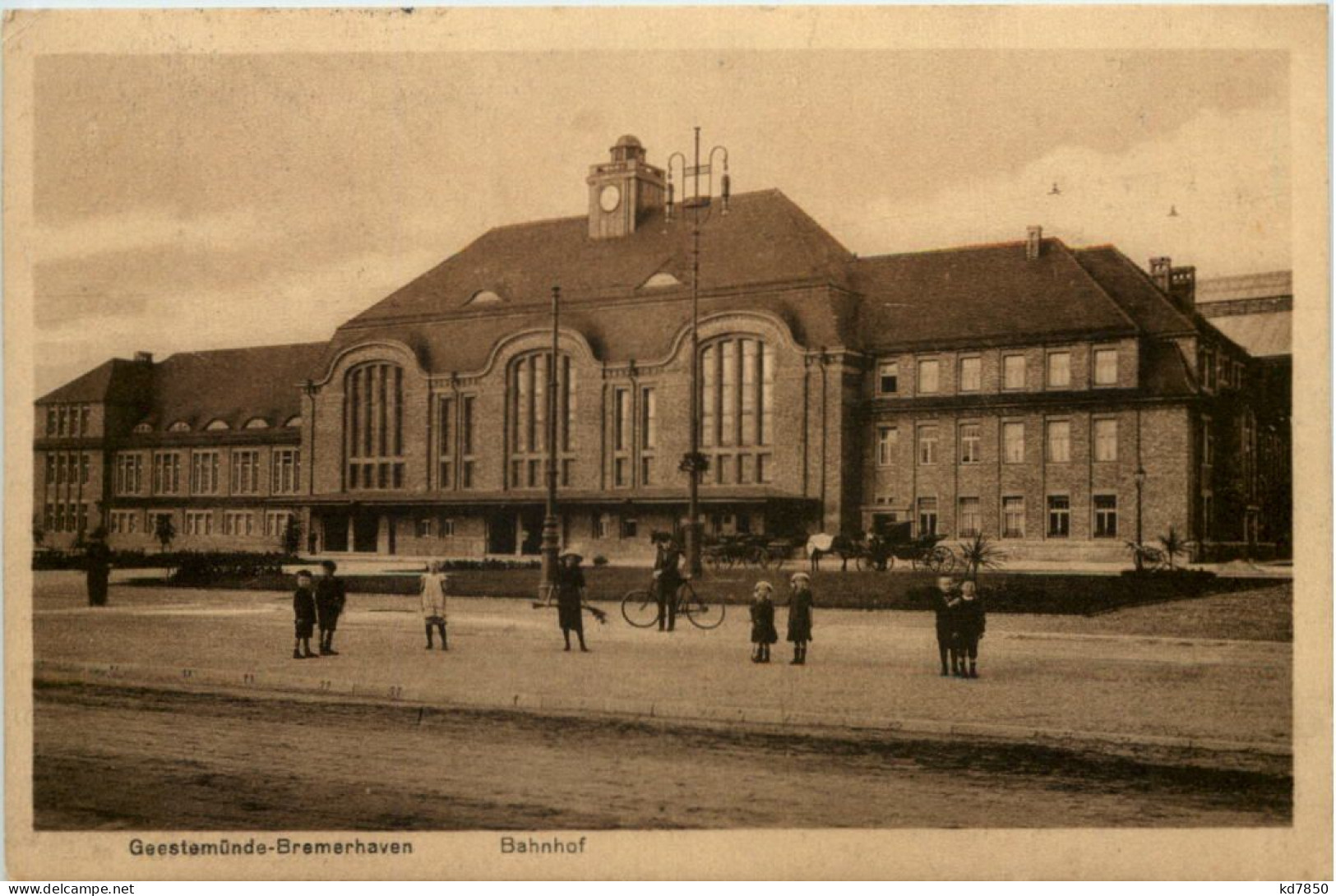 Bremerhaven - Geestemünde - Bahnhof- Bahnpost - Bremerhaven