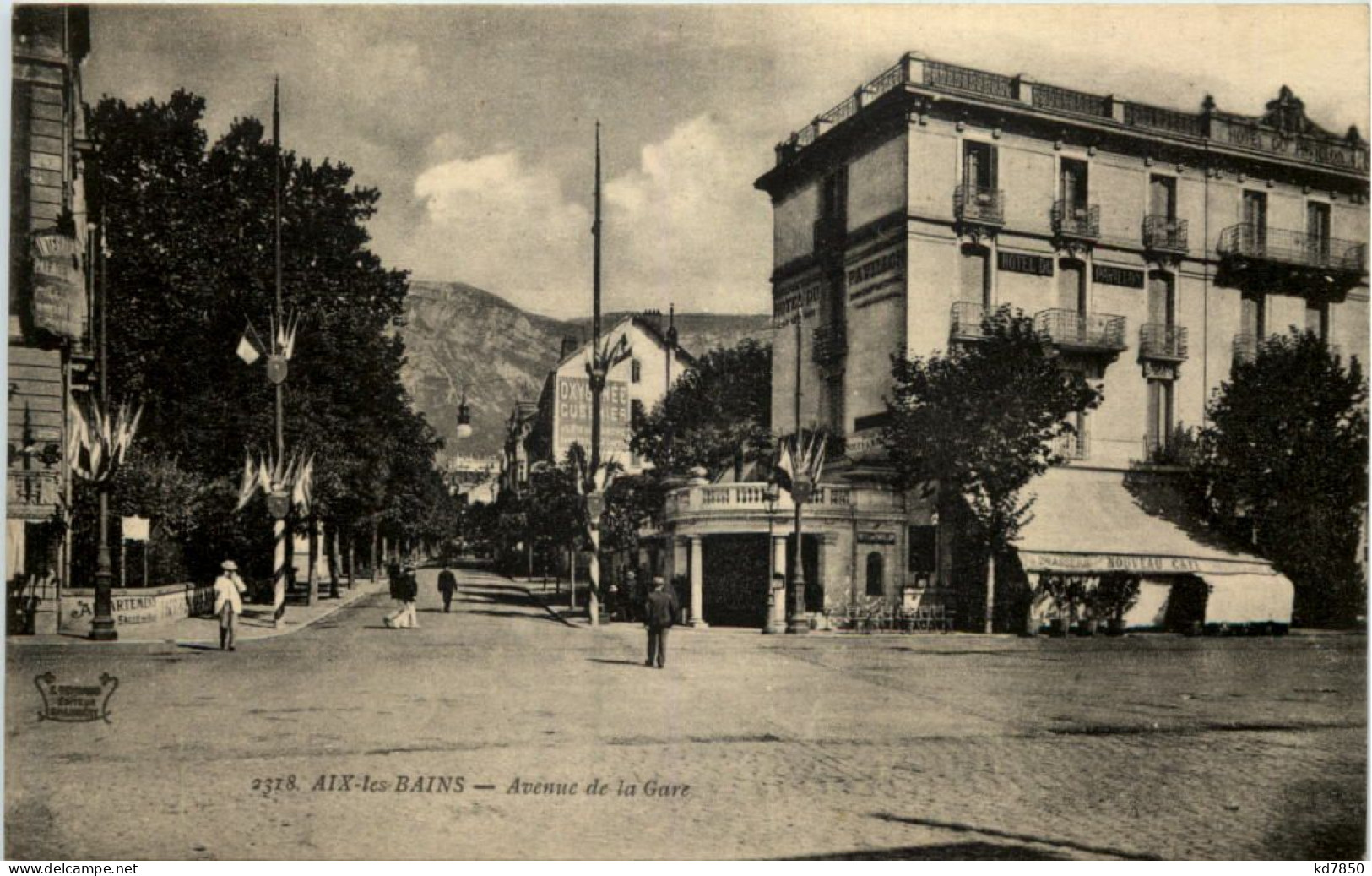 Aix Les Bains - Avenue De La Gare - Aix Les Bains