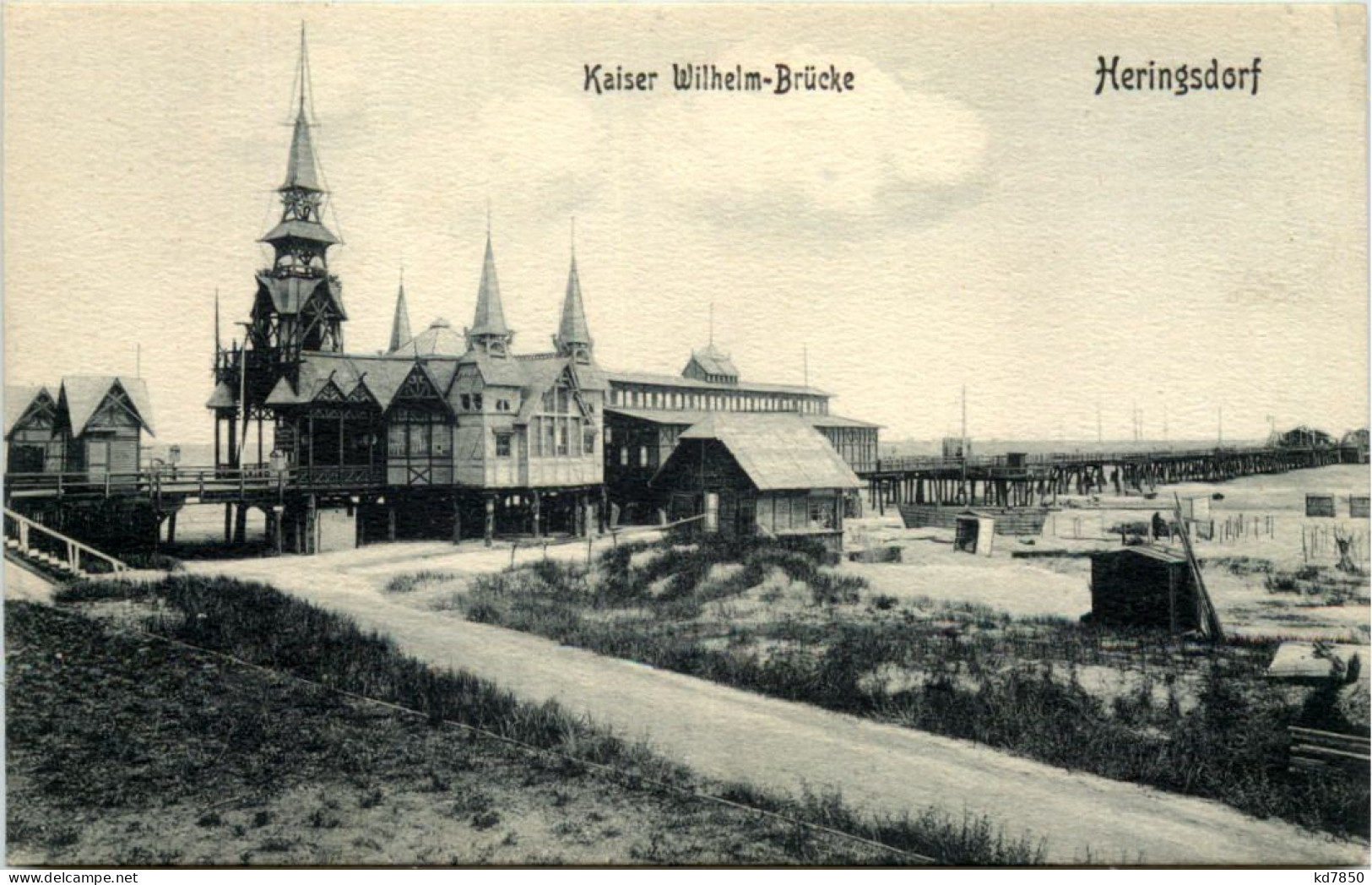 Heringsdorf, Kaiser-Wilhelm-Brücke - Autres & Non Classés