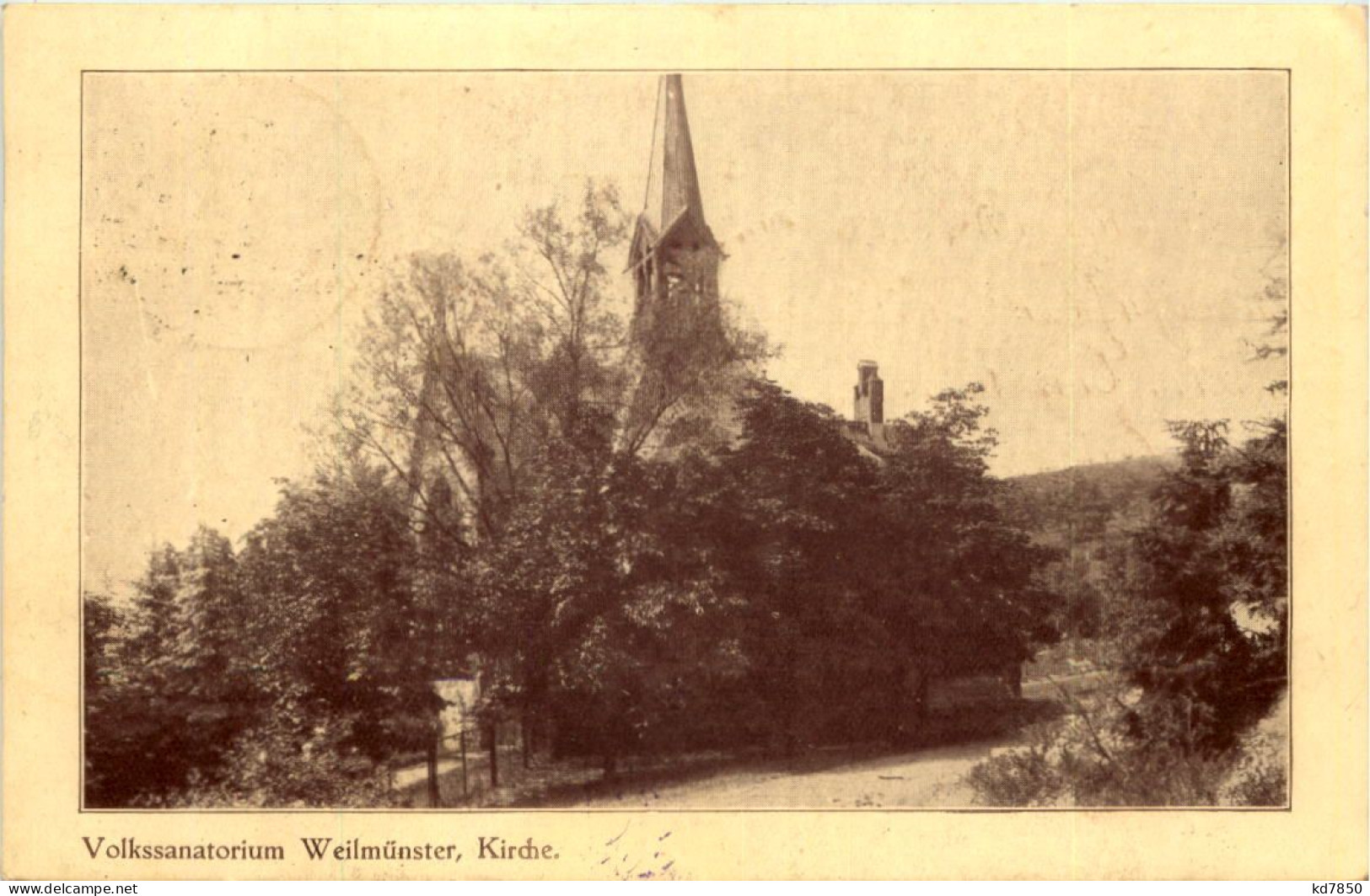 Nassauisches Volkssanatorium Weilmünster Taunus - Limburg