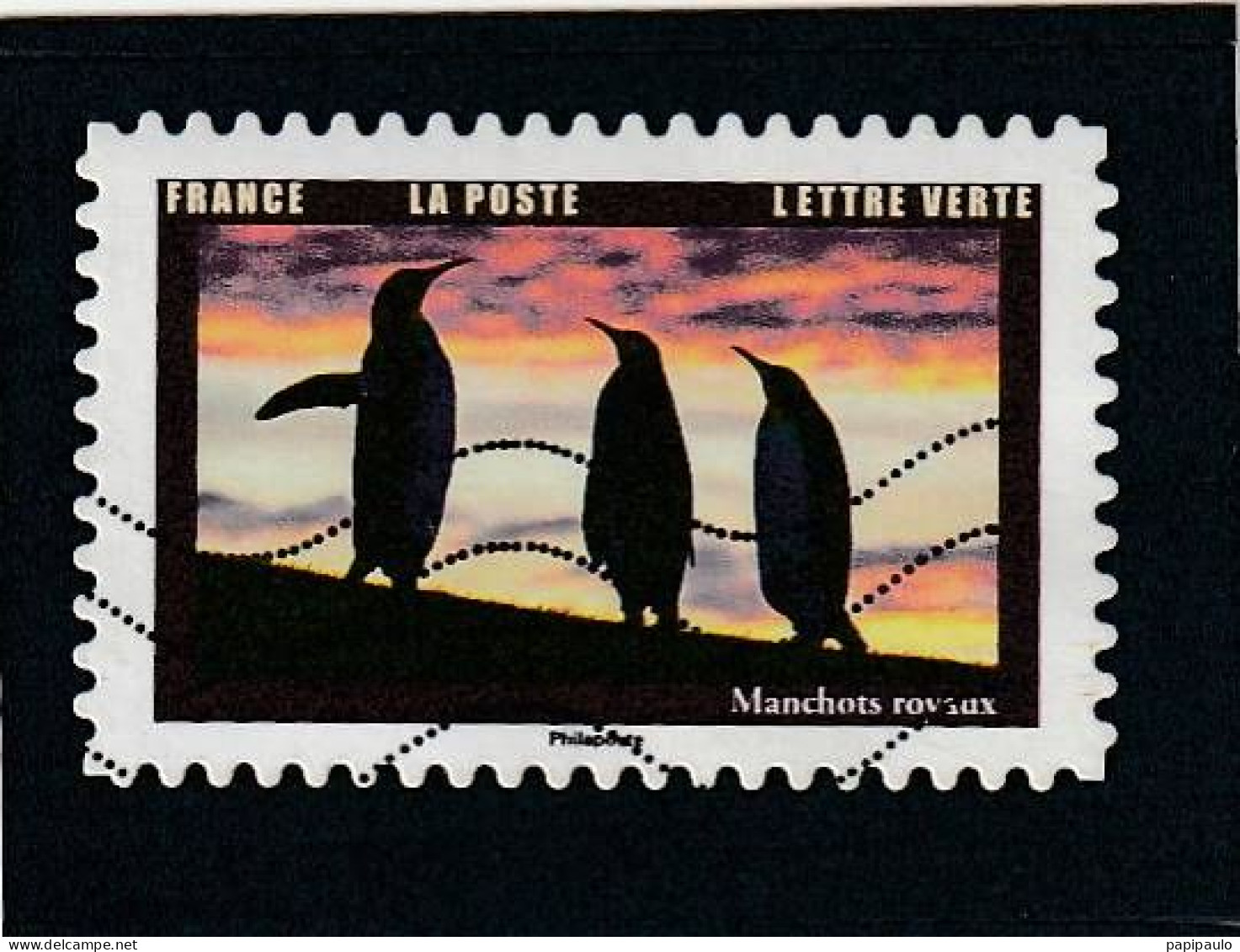 FRANCE  2022  Y&T 2102 Lettre Verte Oblitéré - Used Stamps