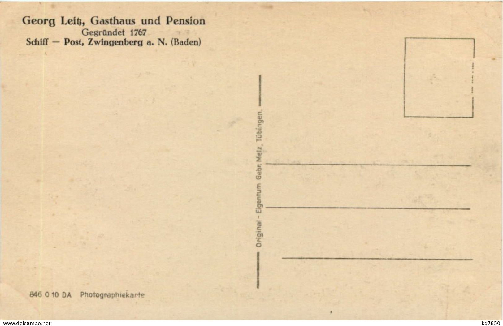 Zwingenberg A.N. - Other & Unclassified