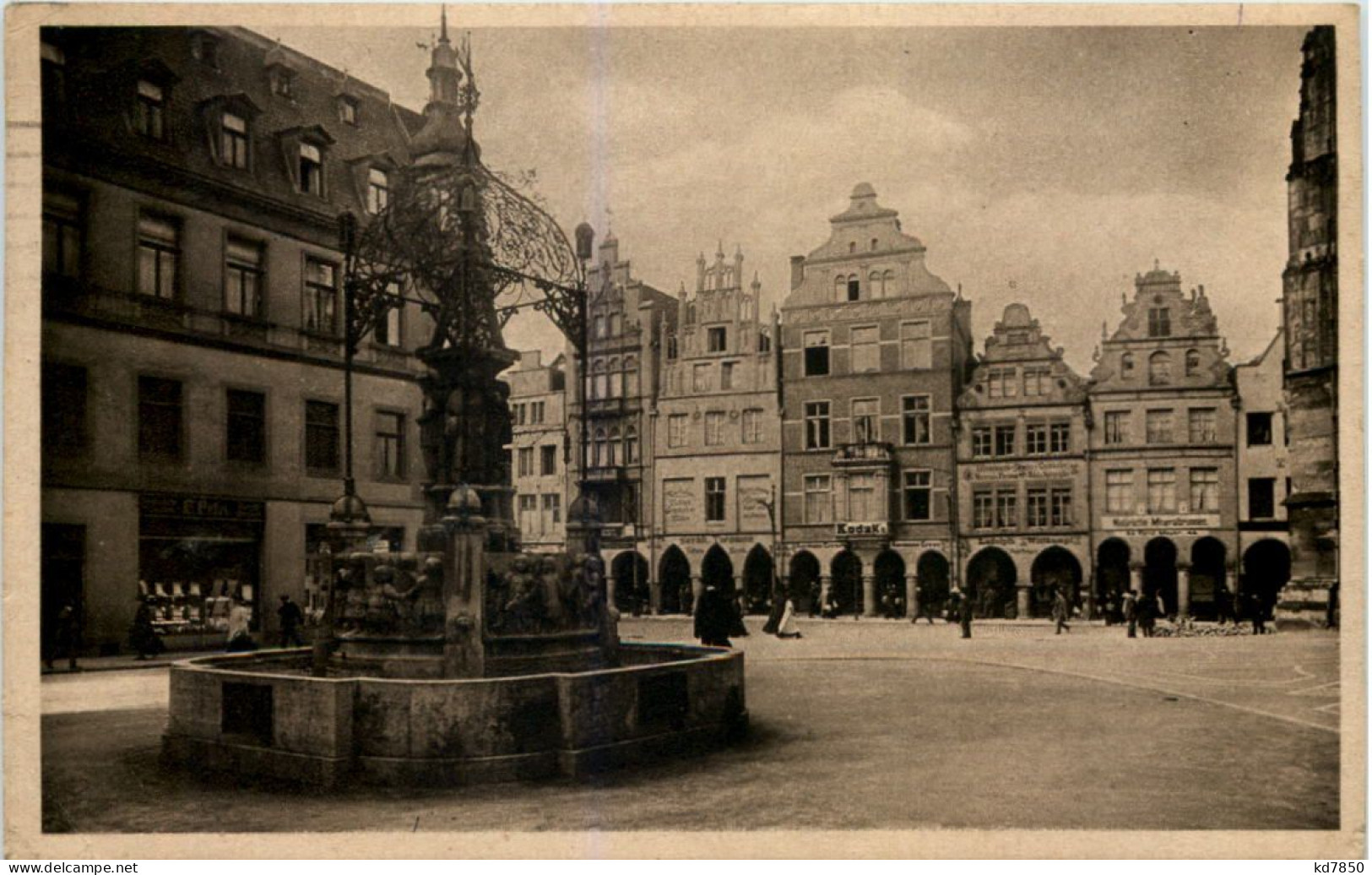 Münster, Lambertusbrunnen - Münster