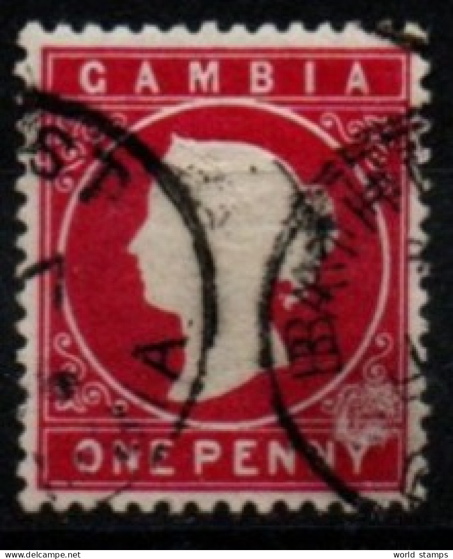 GAMBIE 1886-7 O - Gambie (...-1964)