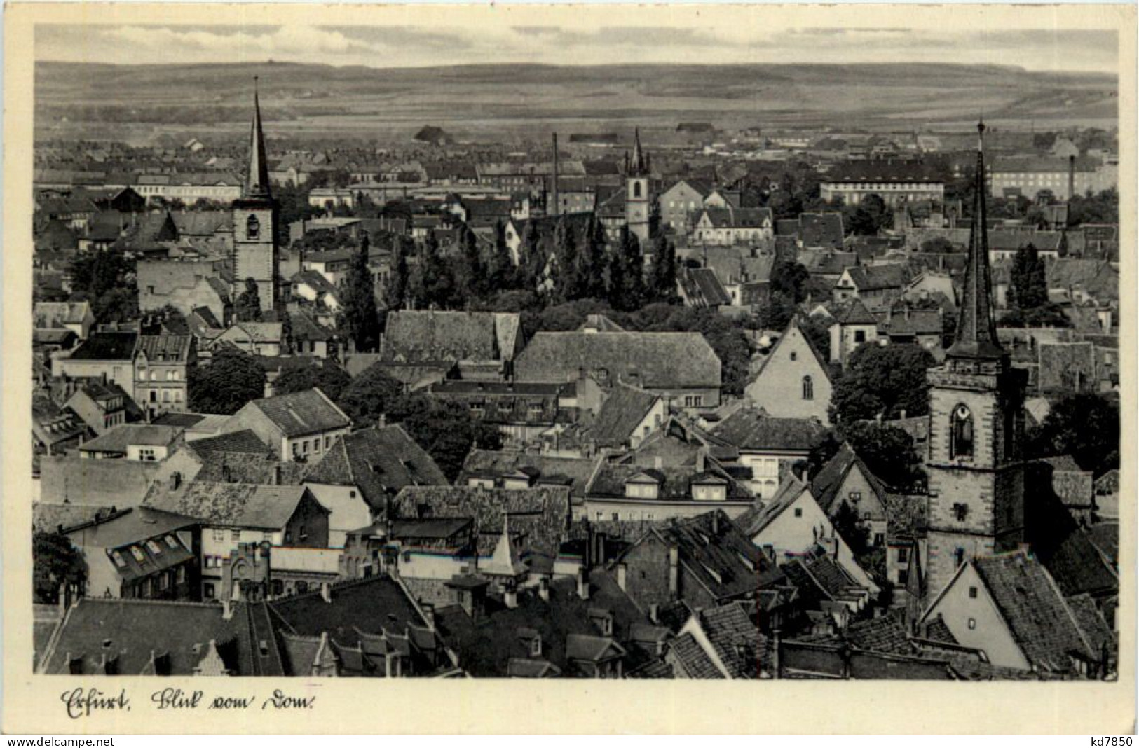 Erfurt, Blick Vom Dom - Erfurt