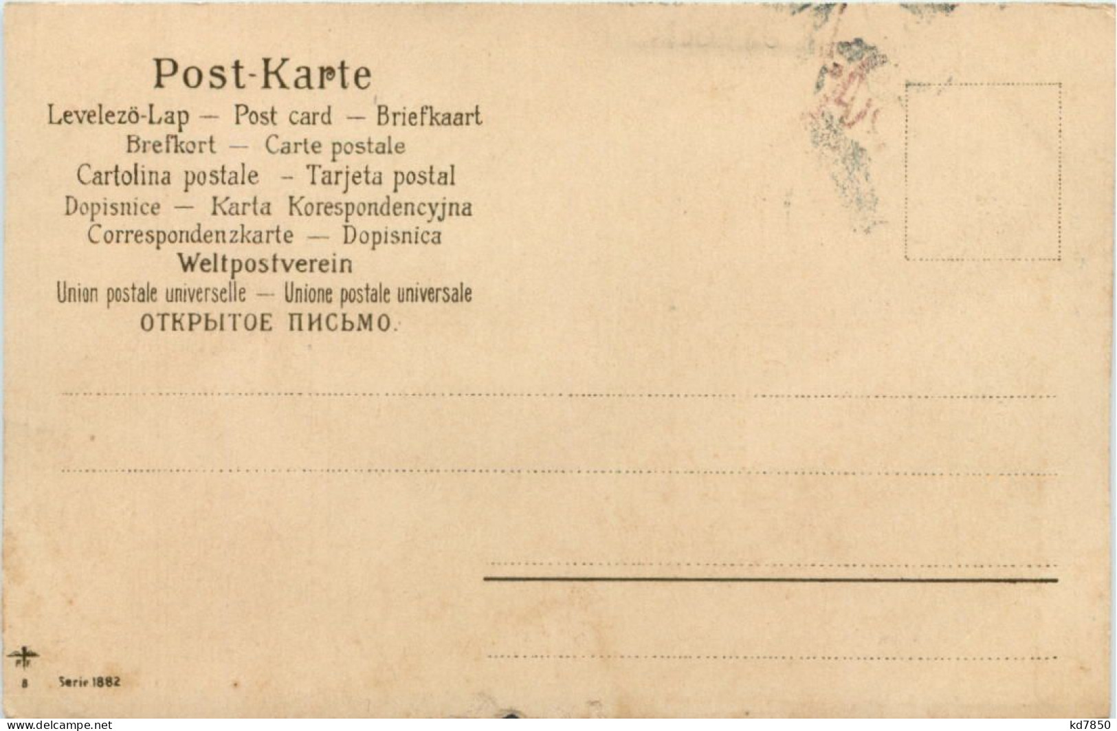 Künstlerkarte C. Klein - Klein, Catharina