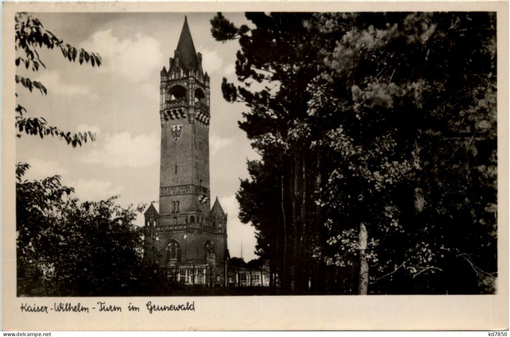 Berlin-Charlottenburg, Gaststätte Kaiser-Wilhelm-Turm - Charlottenburg