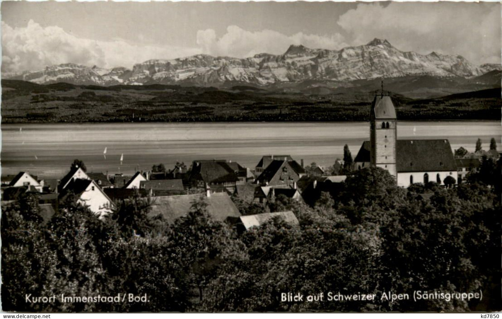 Kurort Immenstadt, Blick Auf Schweizer Alpen - Immenstadt