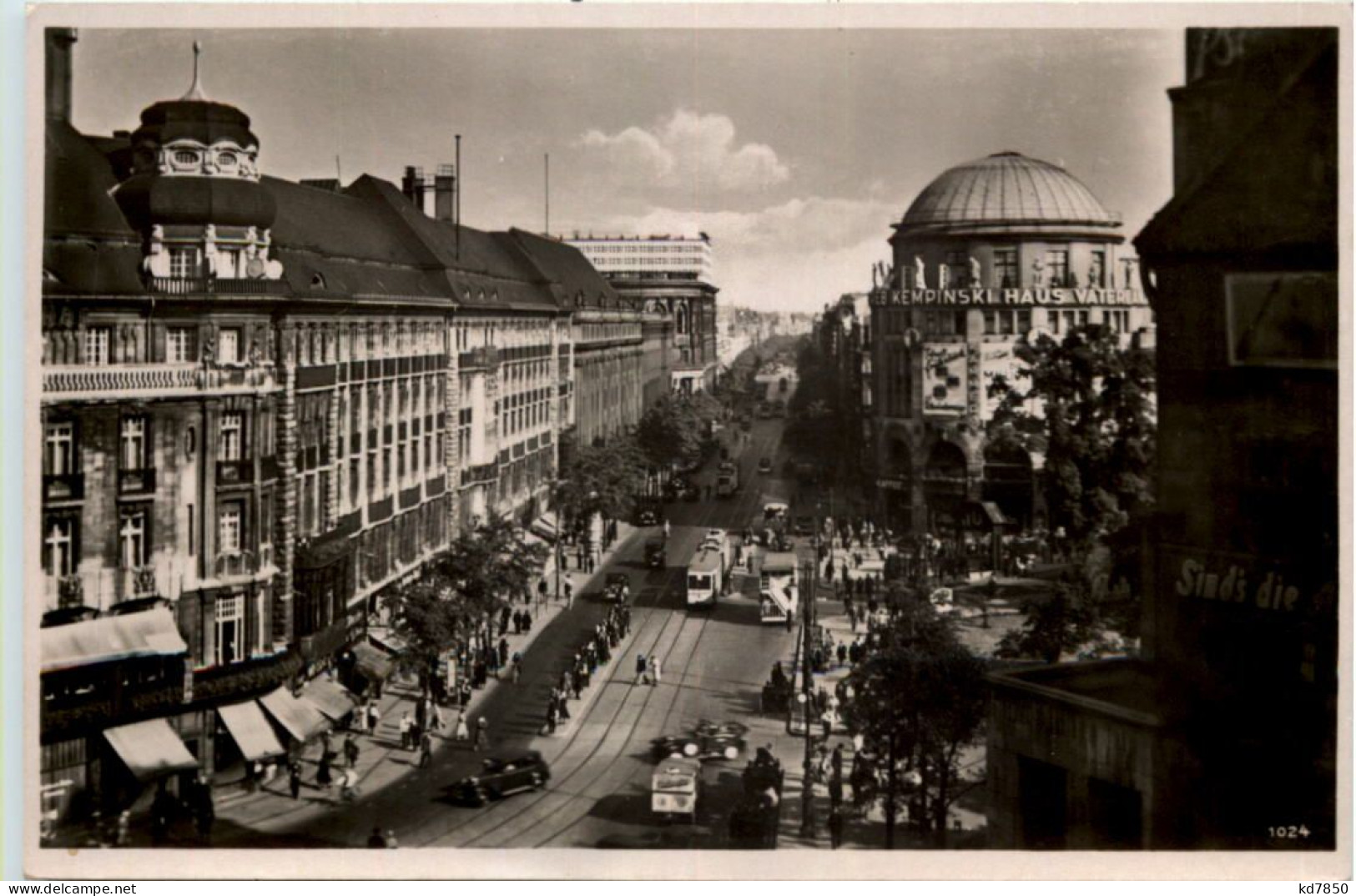 Berlin, Saarlandstrasse Mit Haus Vaterland - Autres & Non Classés