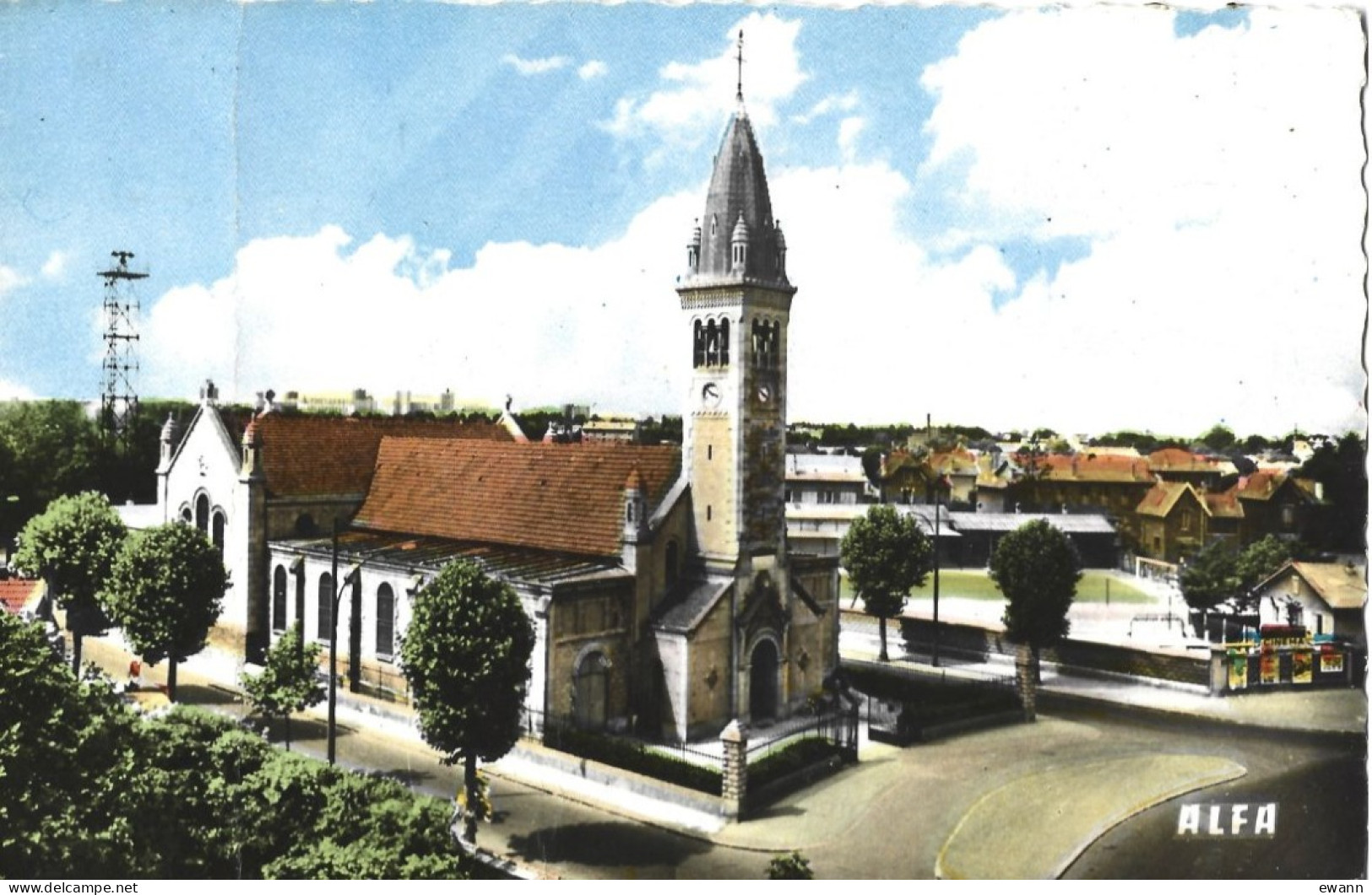 Carte Postale Colorisée - Saint-Maur - Eglise St-François De Sales D'Adamville - Saint Maur Des Fosses