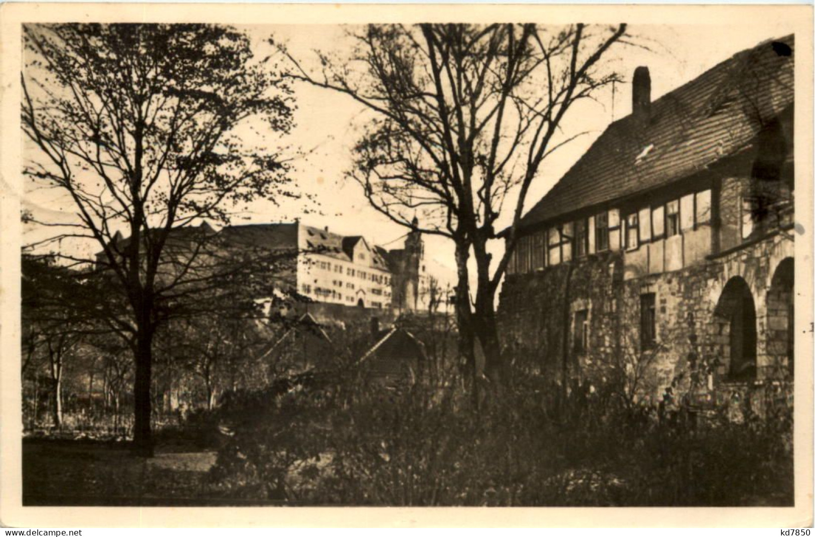 Schmalkalden, Blick Auf Schloss Wilhelmsburg - Schmalkalden