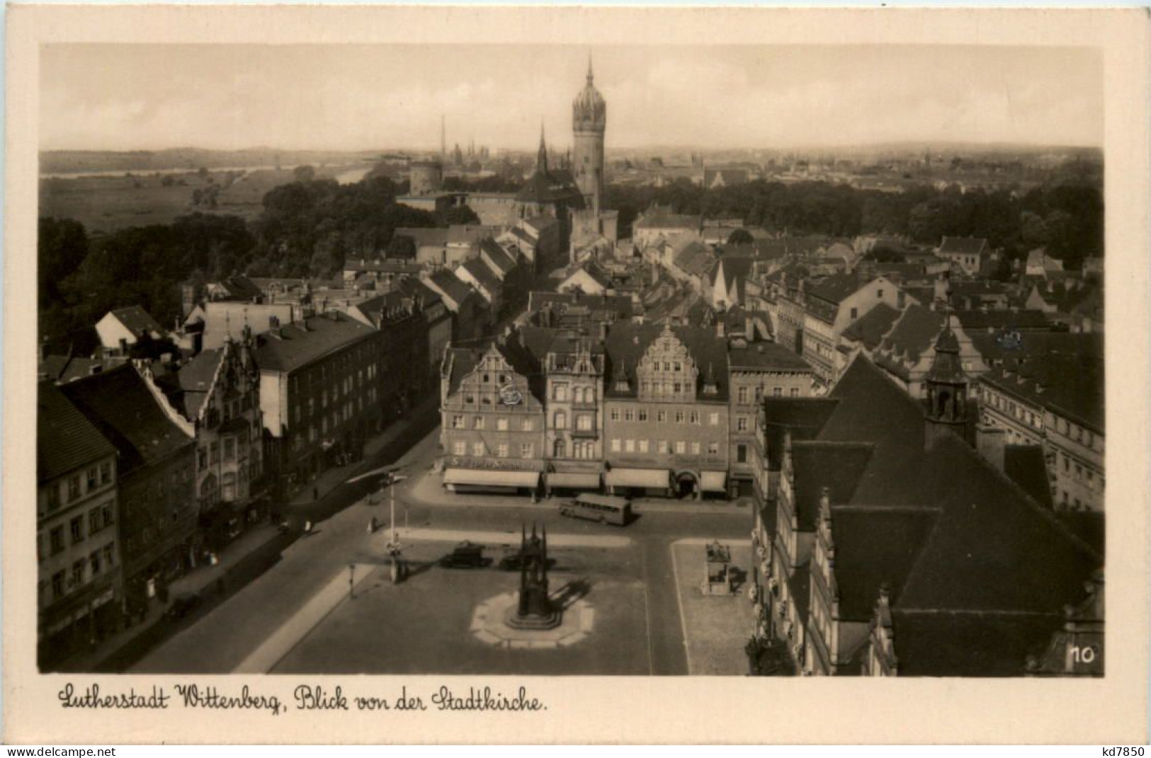 Wittenberg, Blick Von Der Stadtkirche - Wittenberg