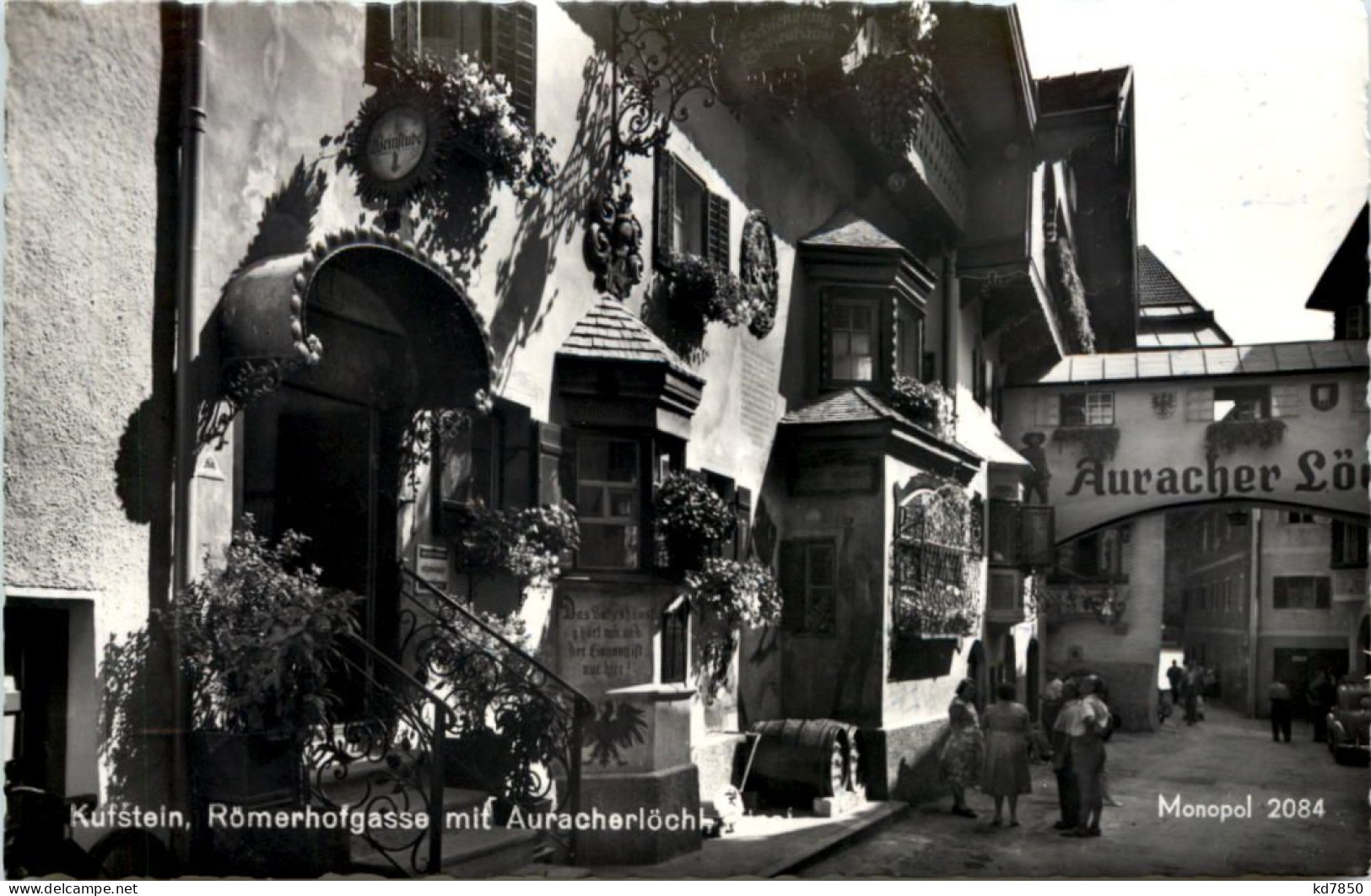 Kufstein, Römerhofgasse Mit Auracher Löchl - Kufstein