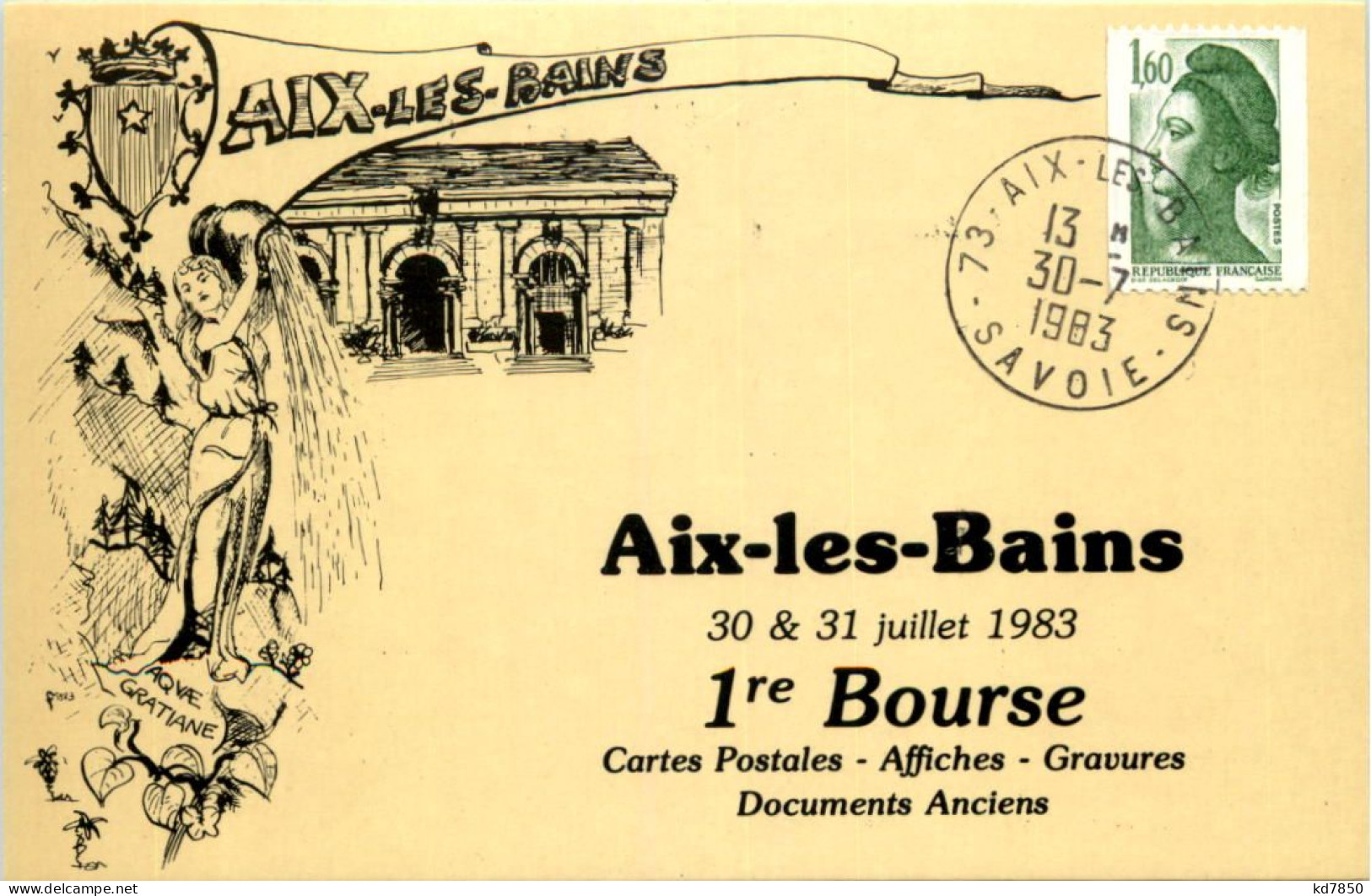 Aix Les Bains - Bourse Cartes Postales - Aix Les Bains