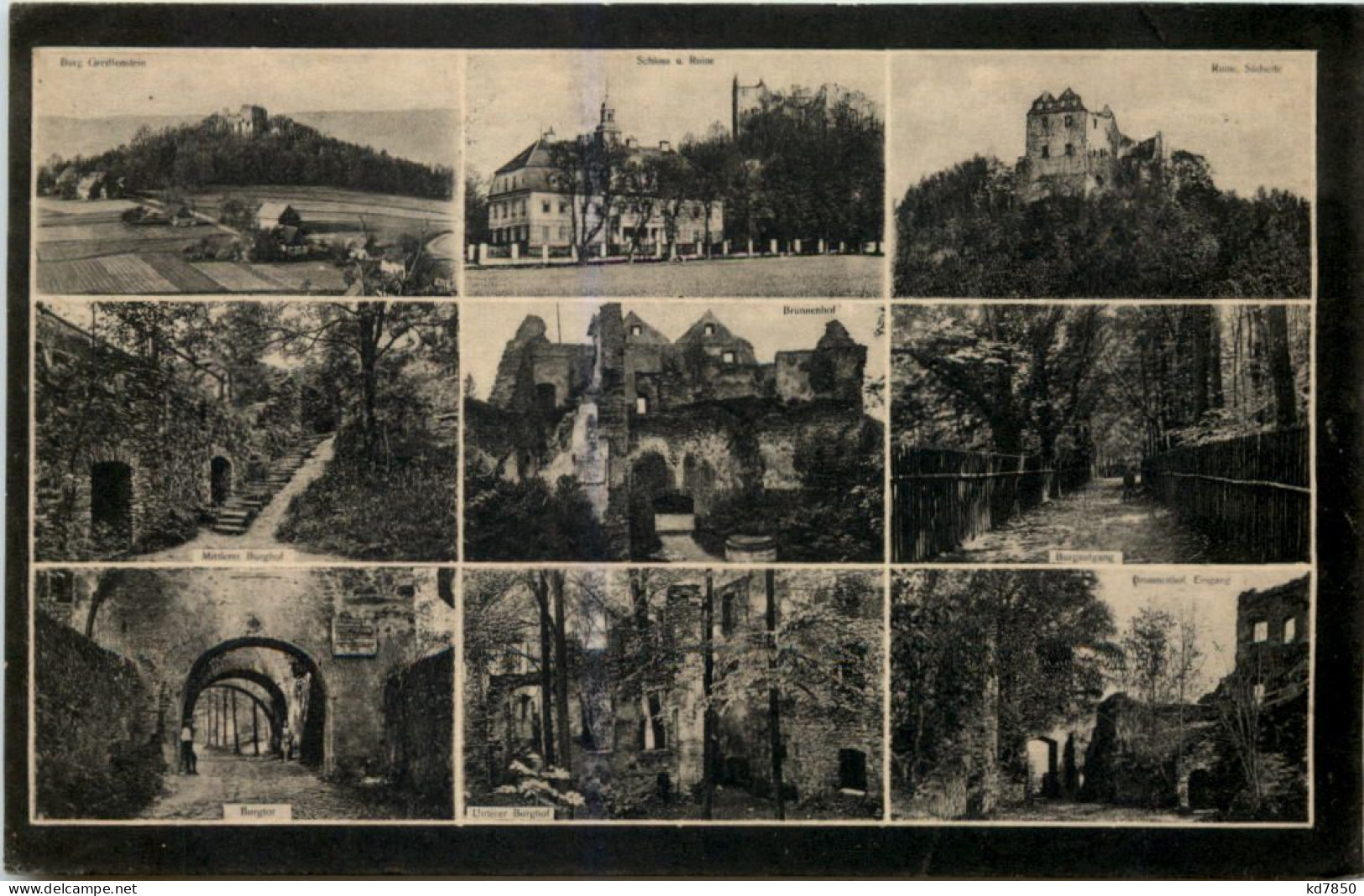 Burg Greifenstein, Isergebirge, Div. Bilder - Sonstige & Ohne Zuordnung