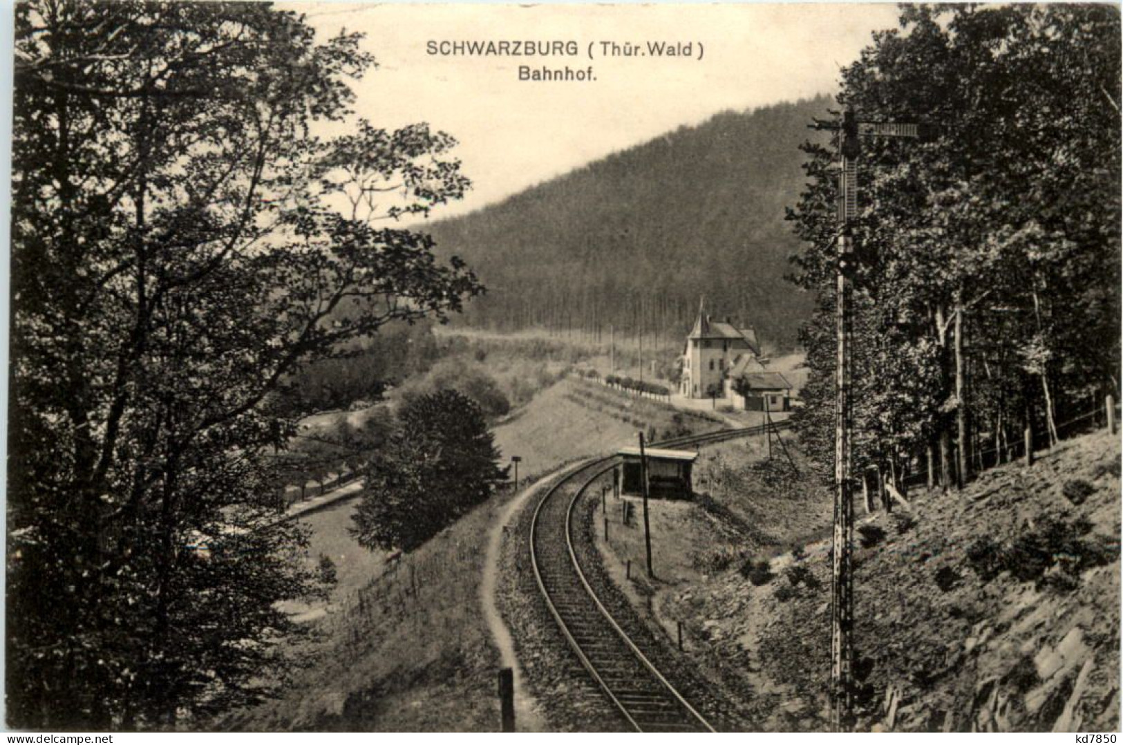 Schwarzburg, Bahnhof - Saalfeld