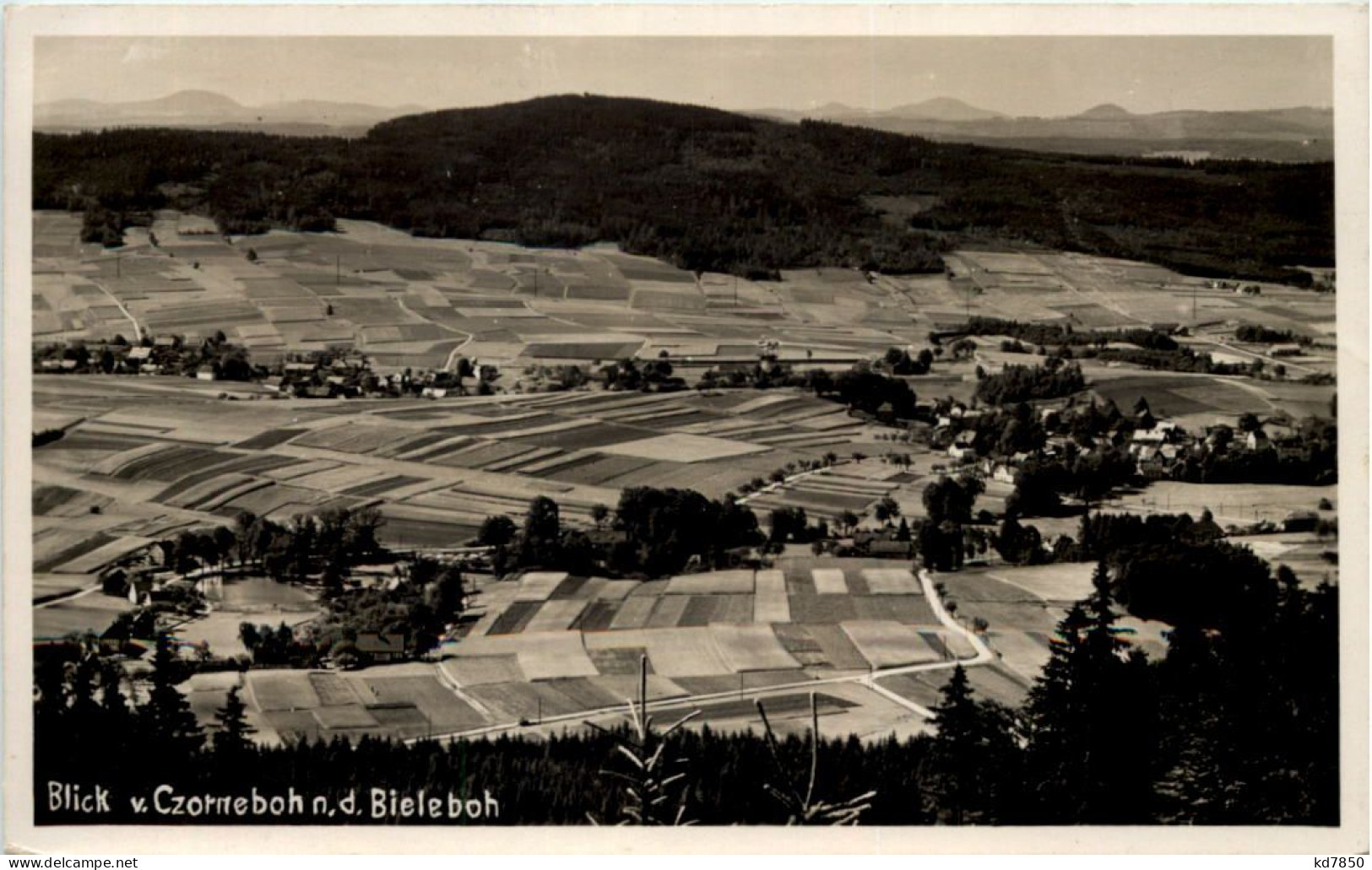 Blick V. Czorneboh N.d. Bieleboh - Görlitz