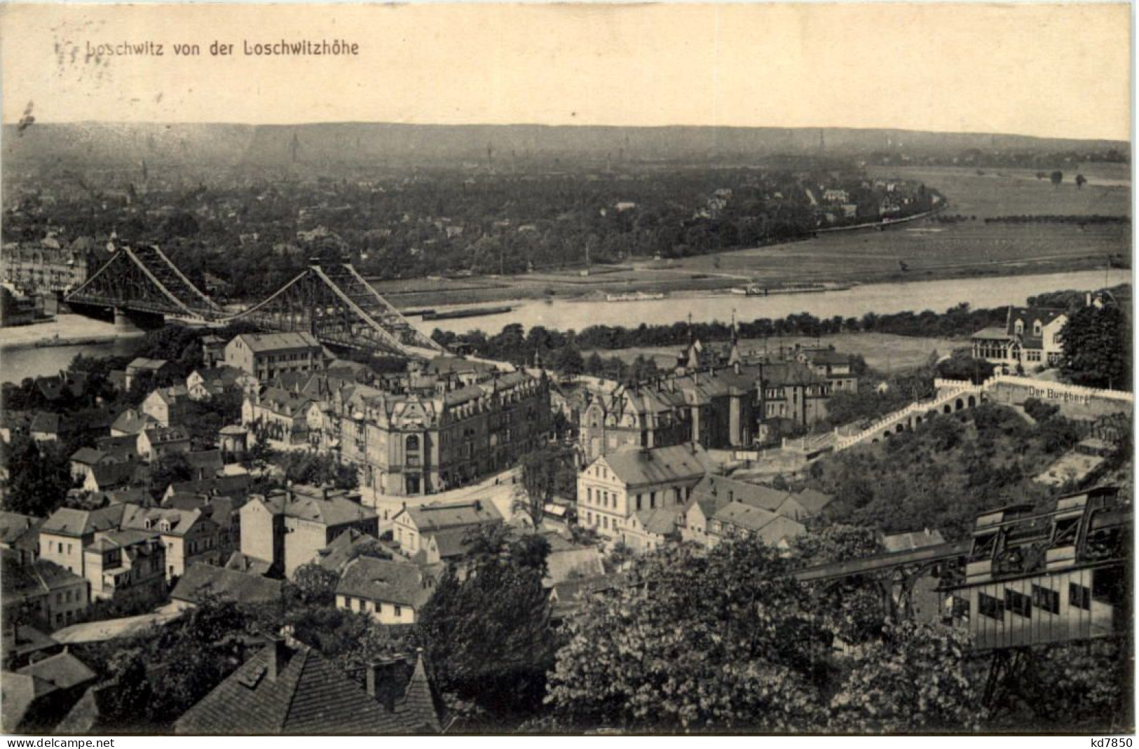 Loschwitz Von Der Loschwitzhöhe - Dresden