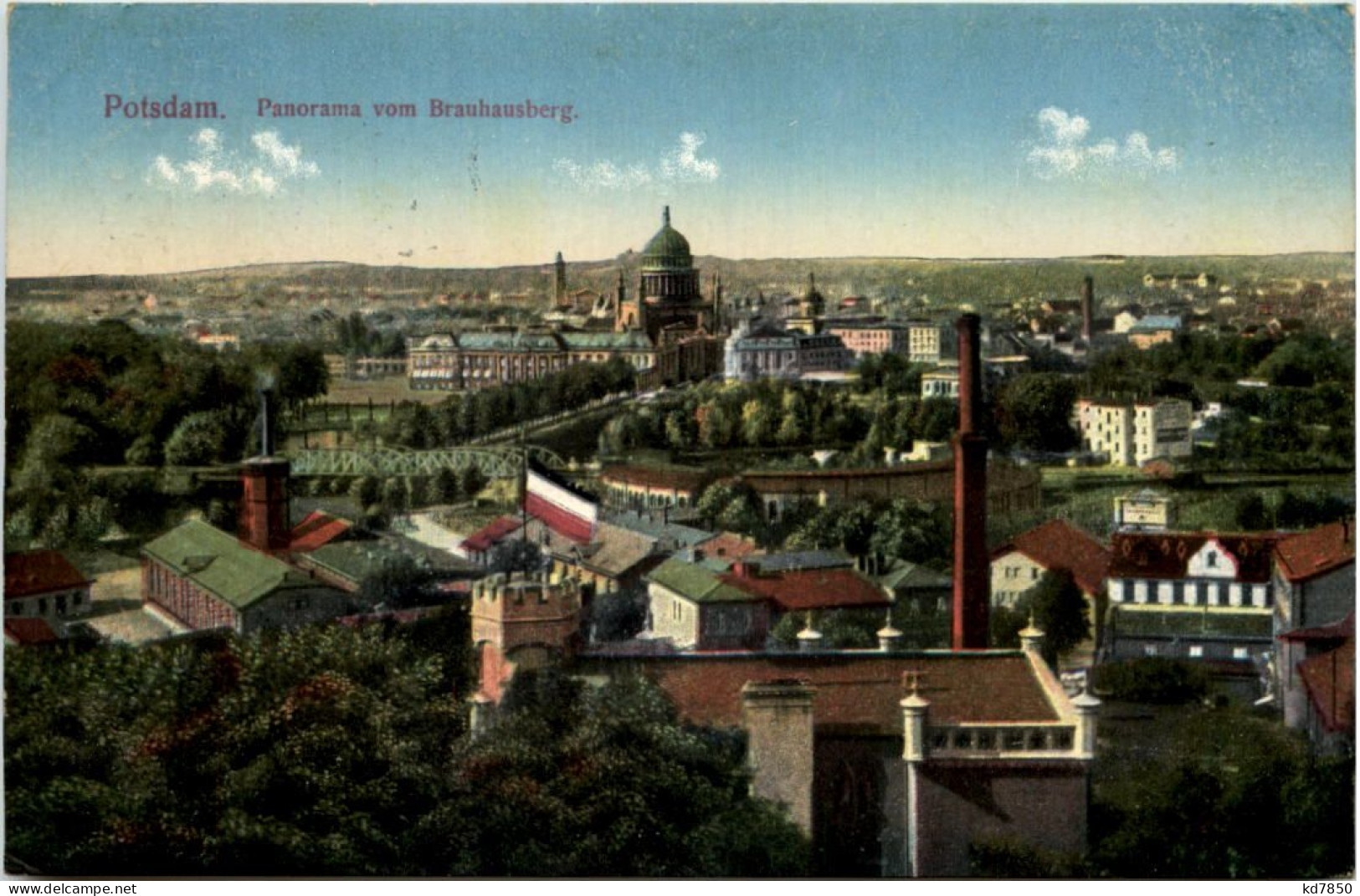 Potsdam, Panorama Vom Braunhausberg - Potsdam