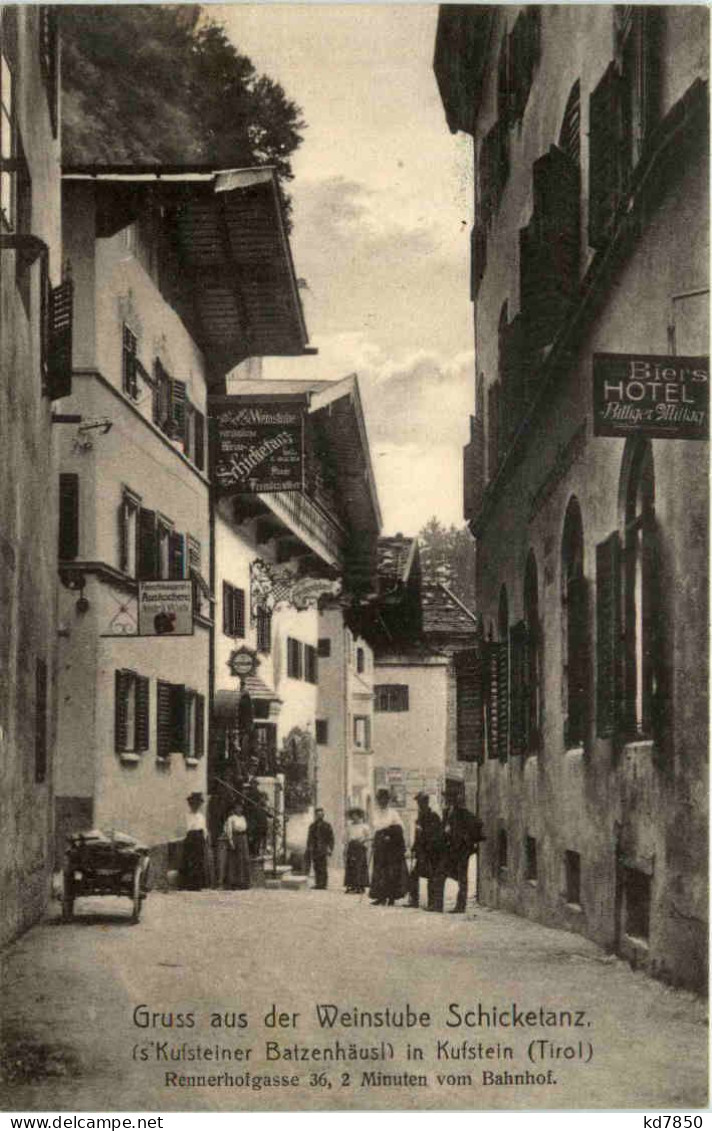 Kufstein - Gruss Aus Der Weinstube Schicketanz - Kufstein