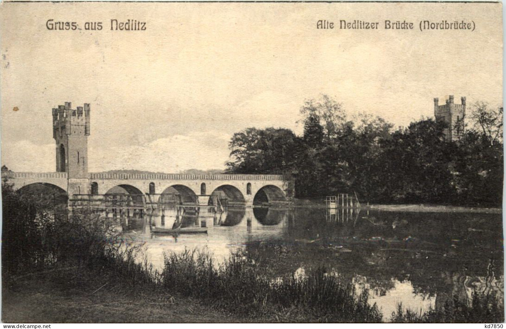 Gruss Aus Nedlitz, Alte Nedlitzer Brücke - Autres & Non Classés