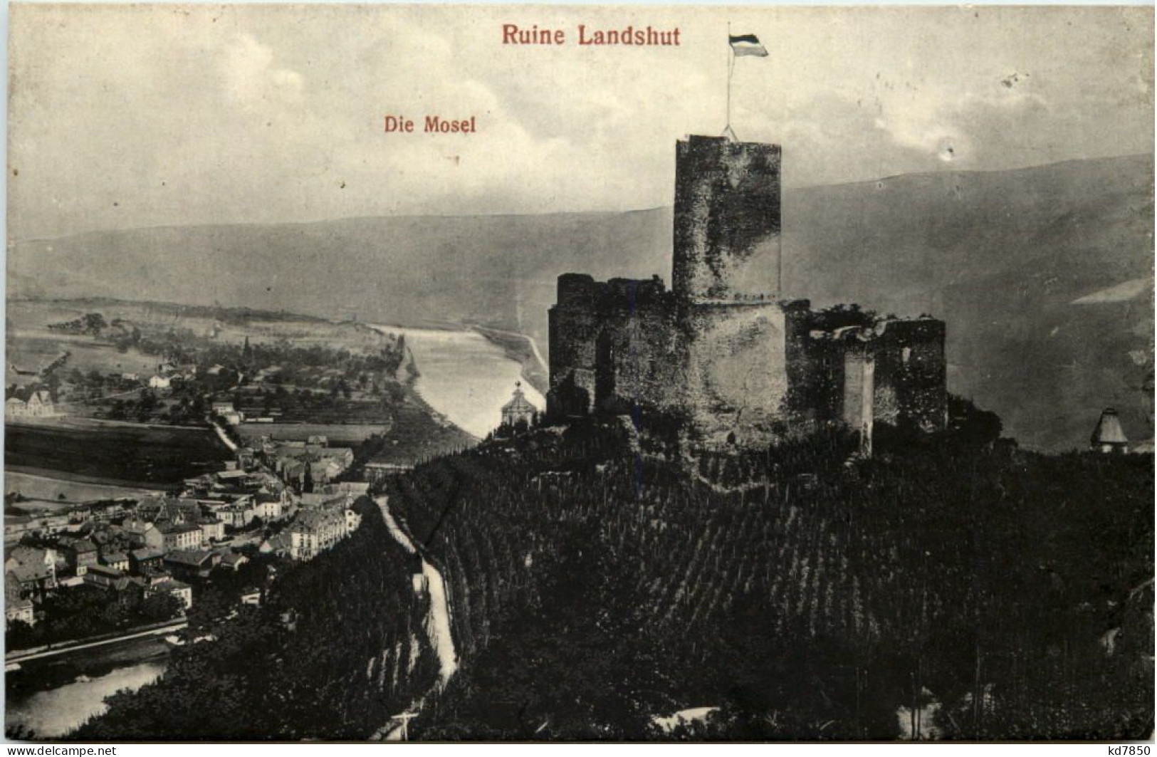 Ruine Landshut, Die Mosel - Bernkastel-Kues