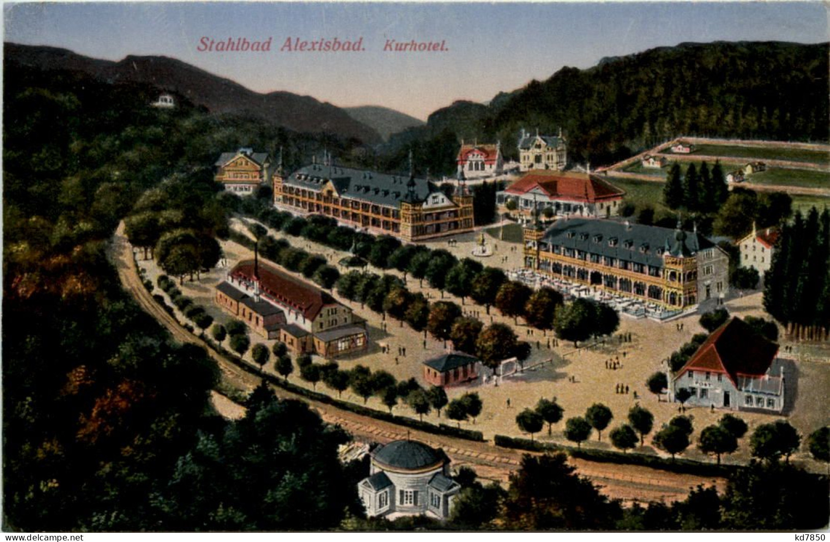 Stahlbad Alexisbad, Kurhotel - Harzgerode