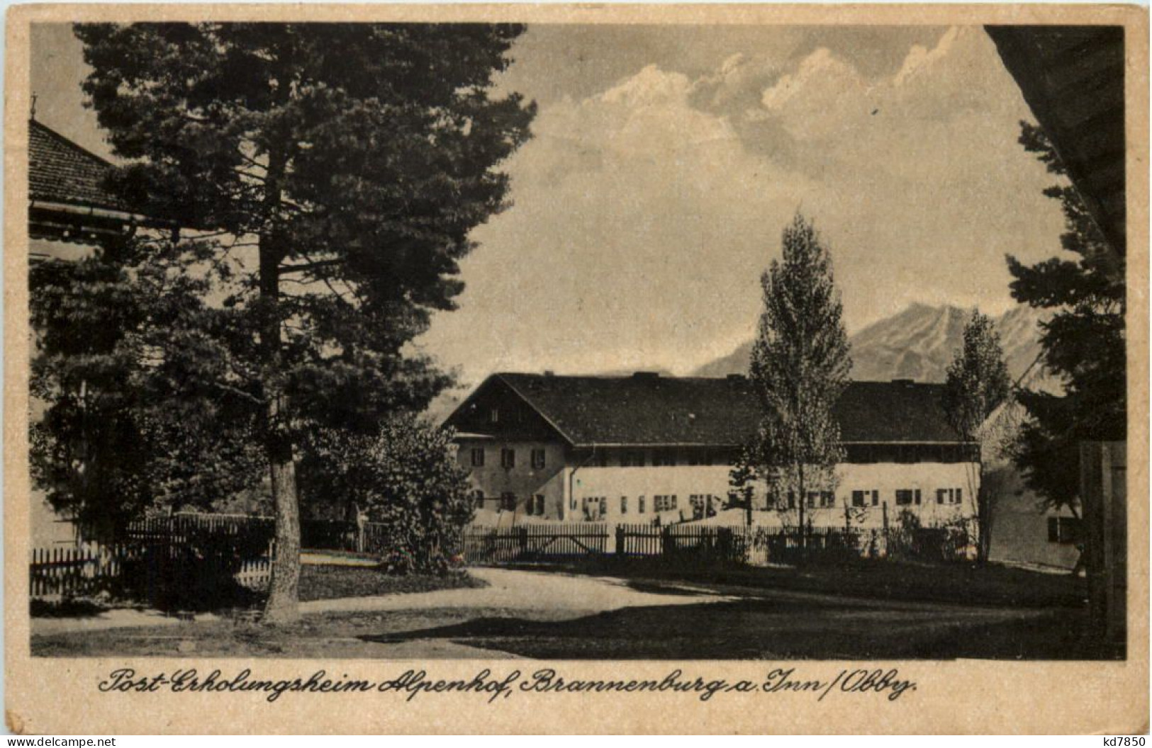Brannenburg Am Inn, Post-Erholungsheim Alpenhof - Autres & Non Classés