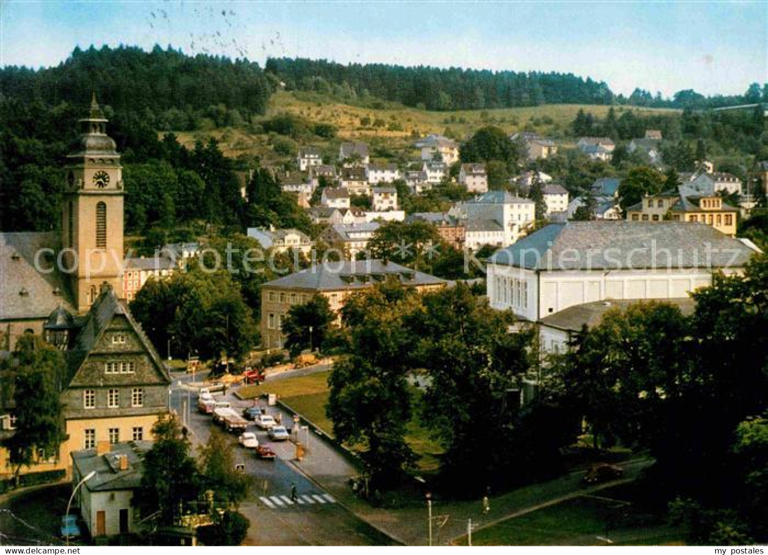 72840630 Bad Schwalbach Ortsansicht Mit Kirche Bad Schwalbach - Bad Schwalbach