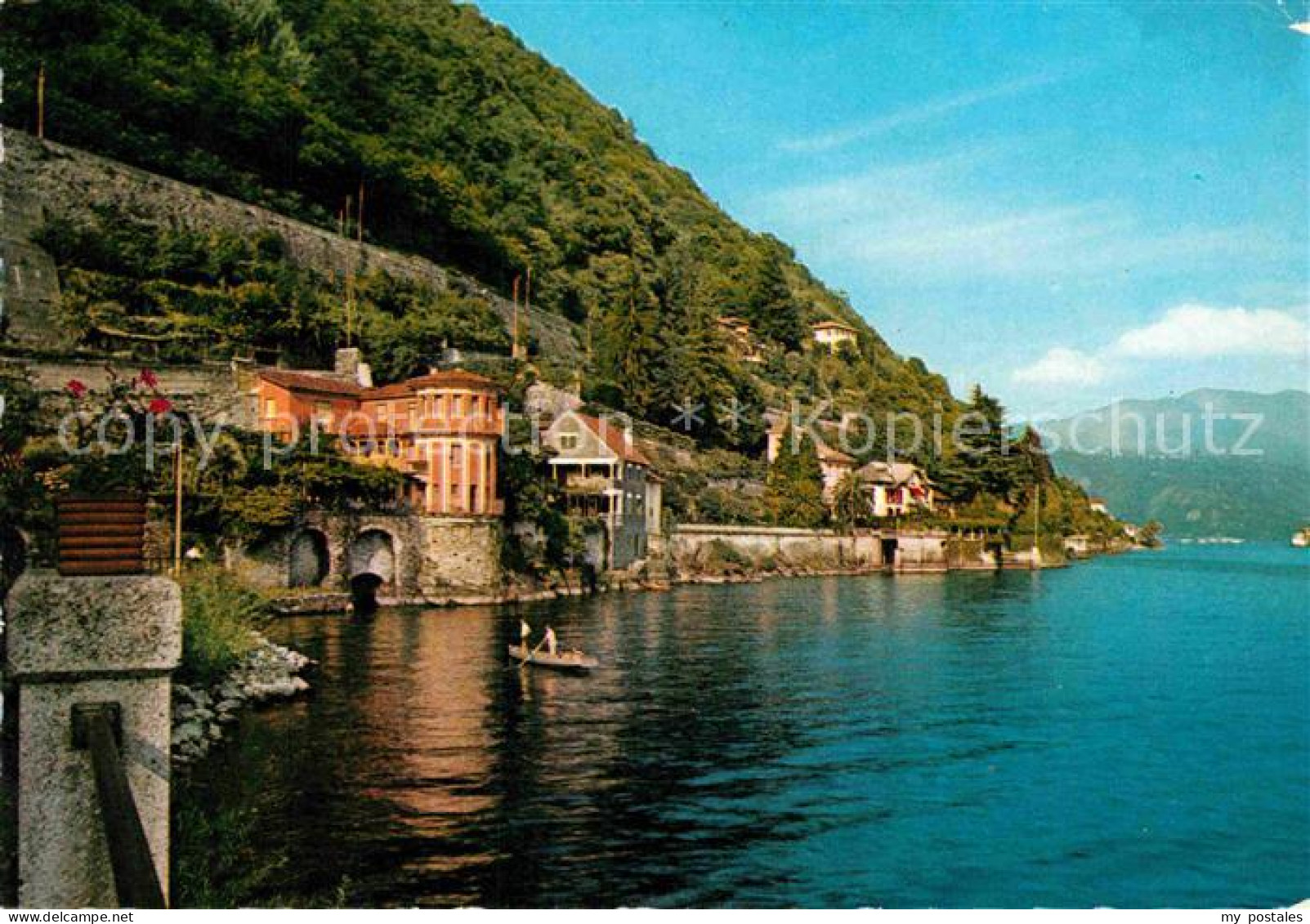 72840613 Cannero Riviera Lago Maggiore Haeuserpartie Am See Cannero Riviera - Other & Unclassified