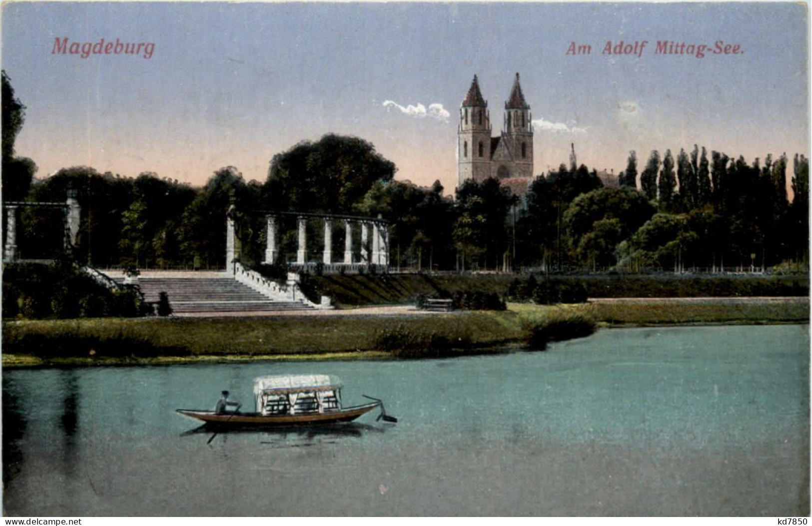 Magdeburg, Am Adolf Mittag-See - Maagdenburg