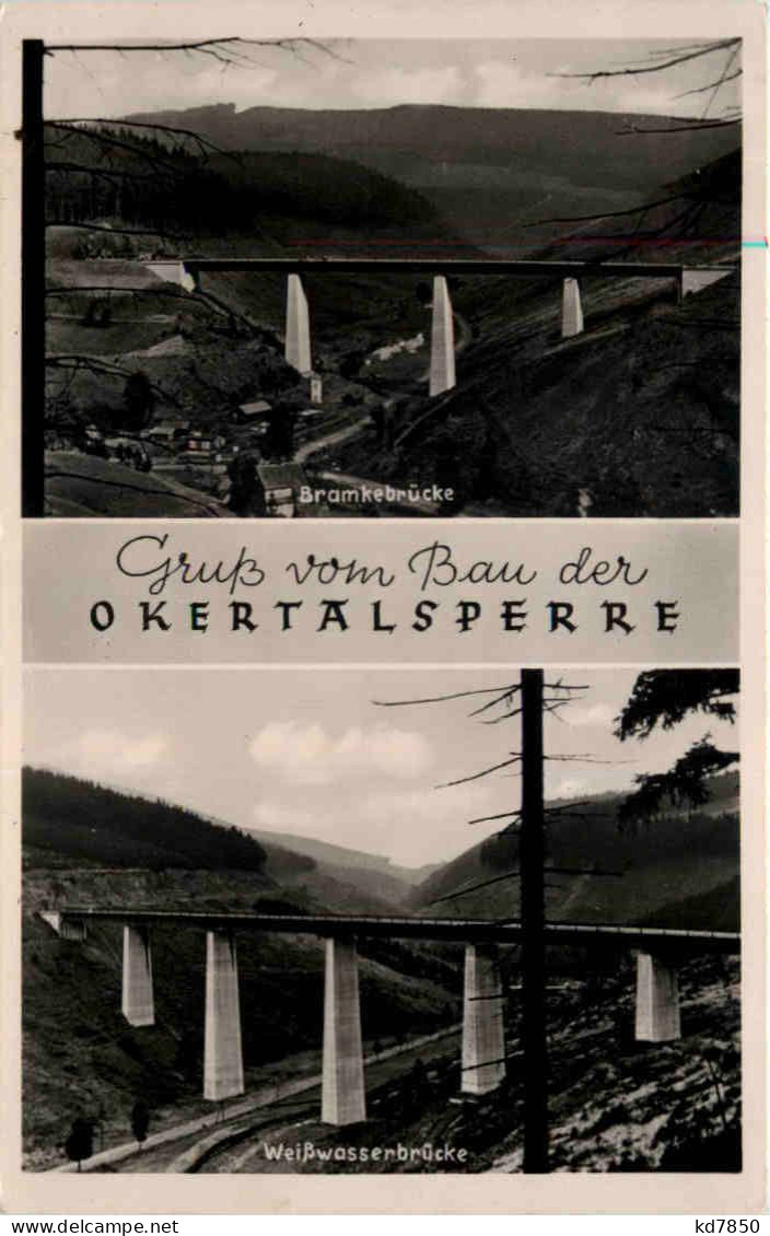 Gruss Vom Bau Der Okertalsperre - Clausthal-Zellerfeld