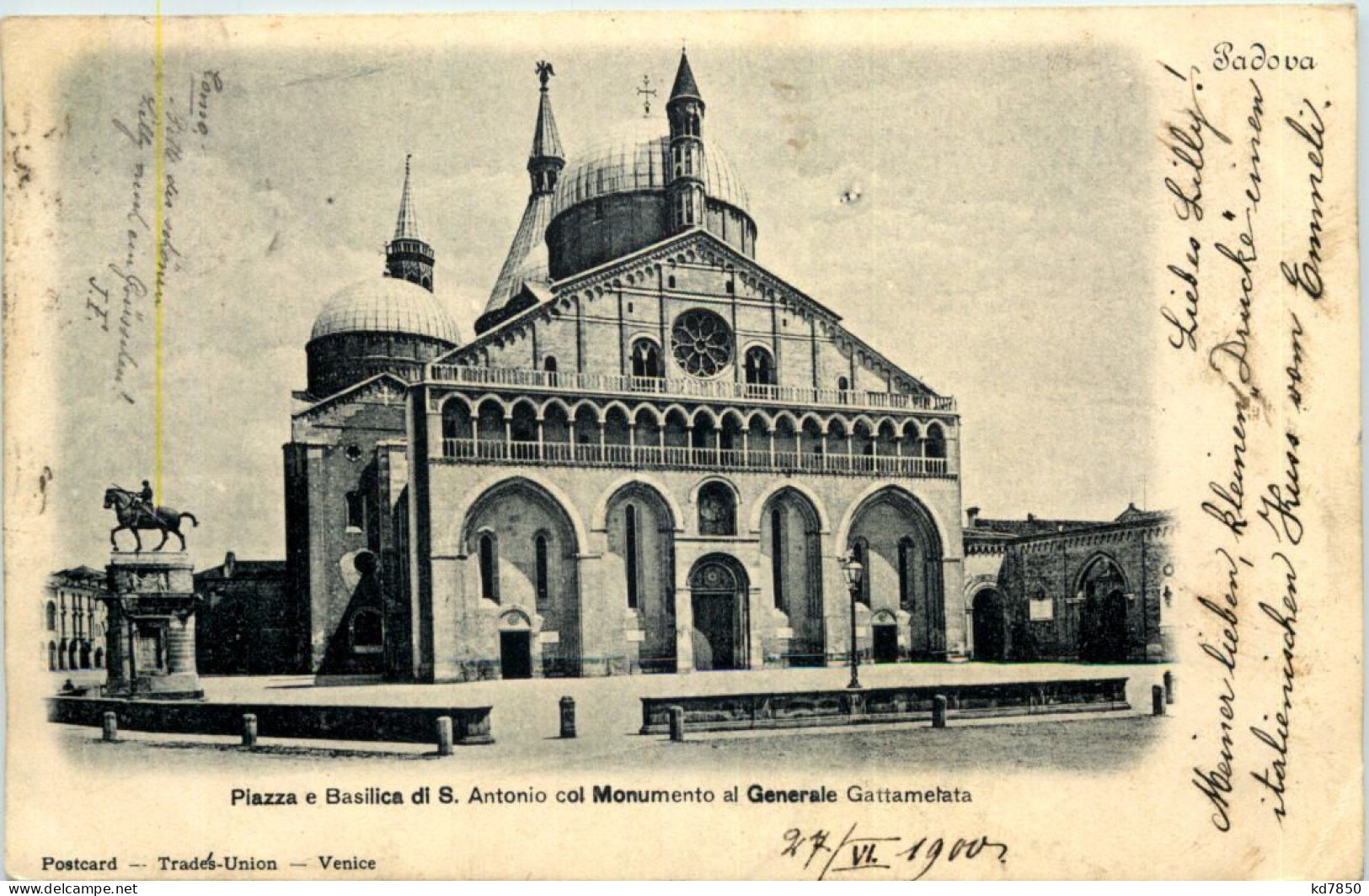 Padova - Piazza E Basilica De S. Antonio - Padova (Padua)