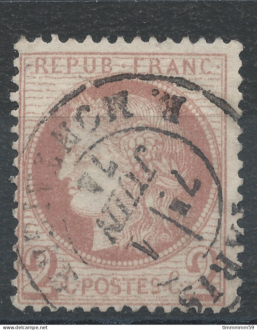 Lot N°83439   N°51, Oblitéré Cachet à Date De PARIS "R. Montaigne" - 1871-1875 Cérès