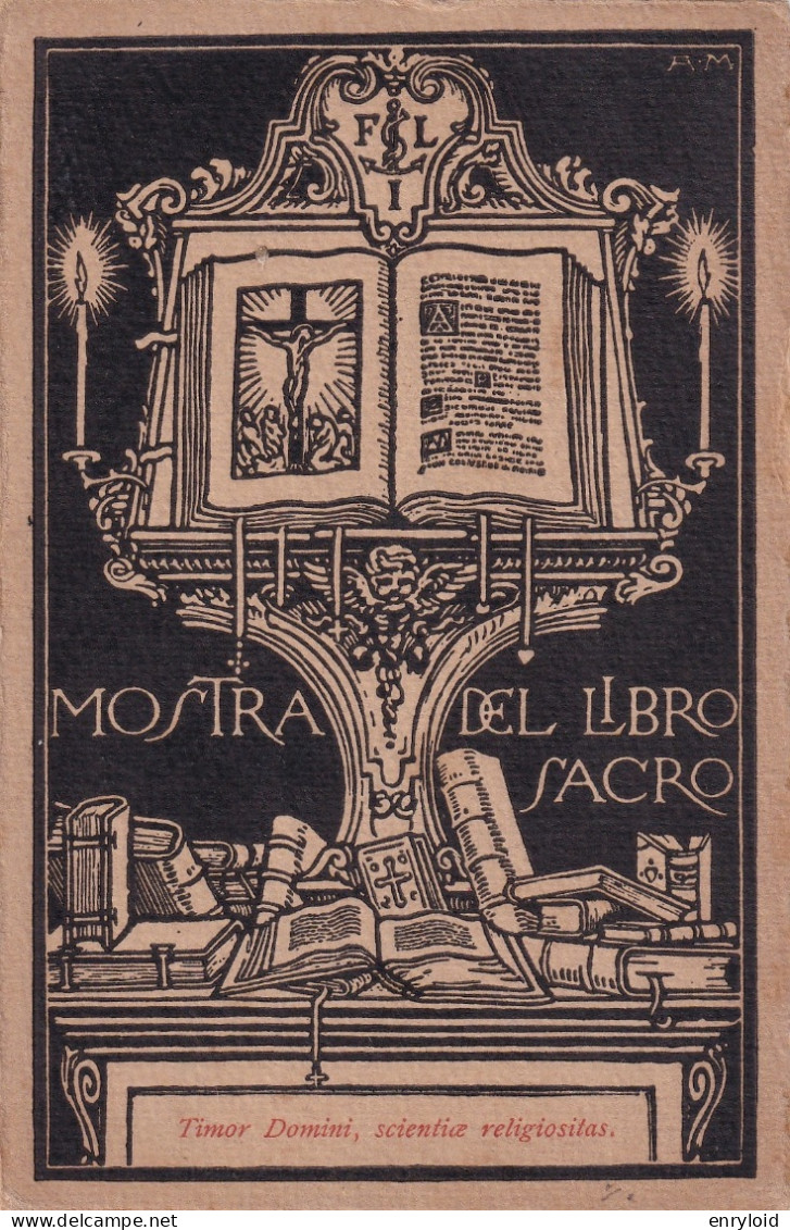 Mostra Del Libro Sacro - Timor Domini Scientia Religiositas - Altri & Non Classificati